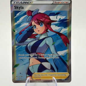 2021 Pokemon Card - Skyla Trainer Full Art #072/072 - Shining Fates - NM FRENLY BRICKS - Open 7 Days