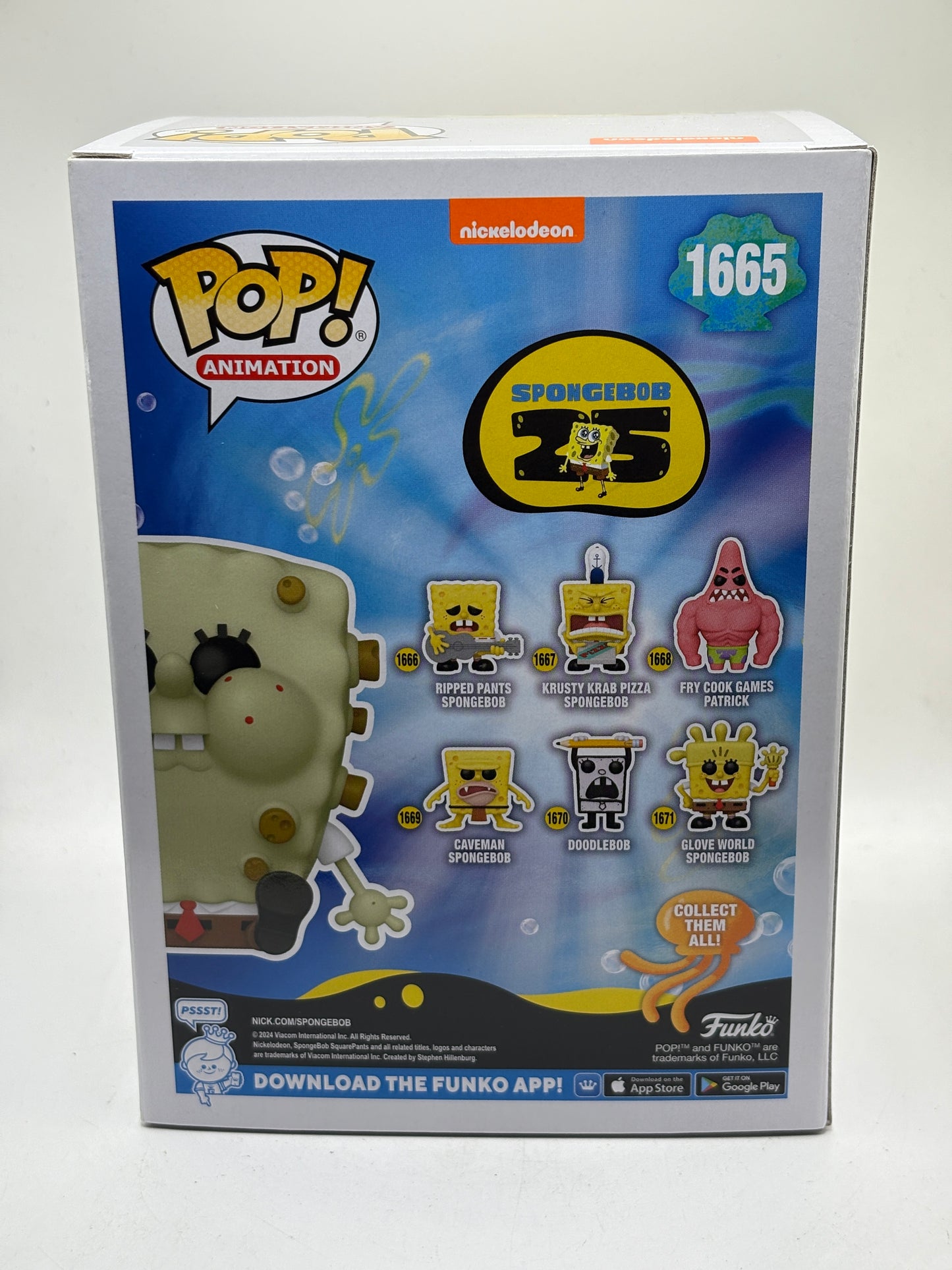 Funko POP! Animation Spongebob #1665 Spongebob with the Suds Vinyl Figure