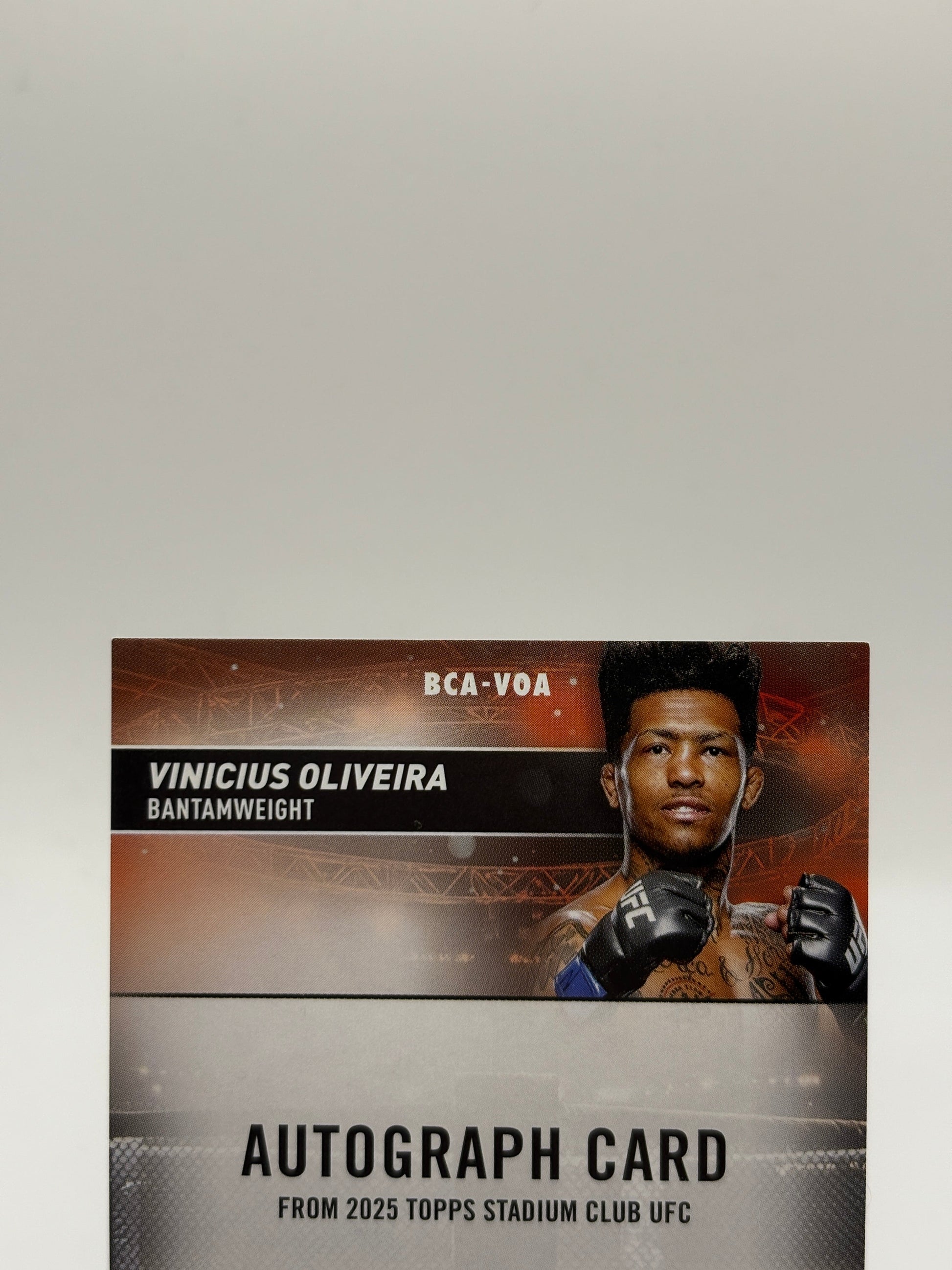 Vinicius Oliveira 2025 Topps Stadium Club UFC Rookie AUTO FRENLY BRICKS - Open 7 Days