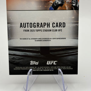 Vinicius Oliveira 2025 Topps Stadium Club UFC Rookie AUTO FRENLY BRICKS - Open 7 Days
