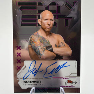 Josh Emmett Finest On Card Auto 2025 Topps Finest UFC #FA-JE FRENLY BRICKS - Open 7 Days