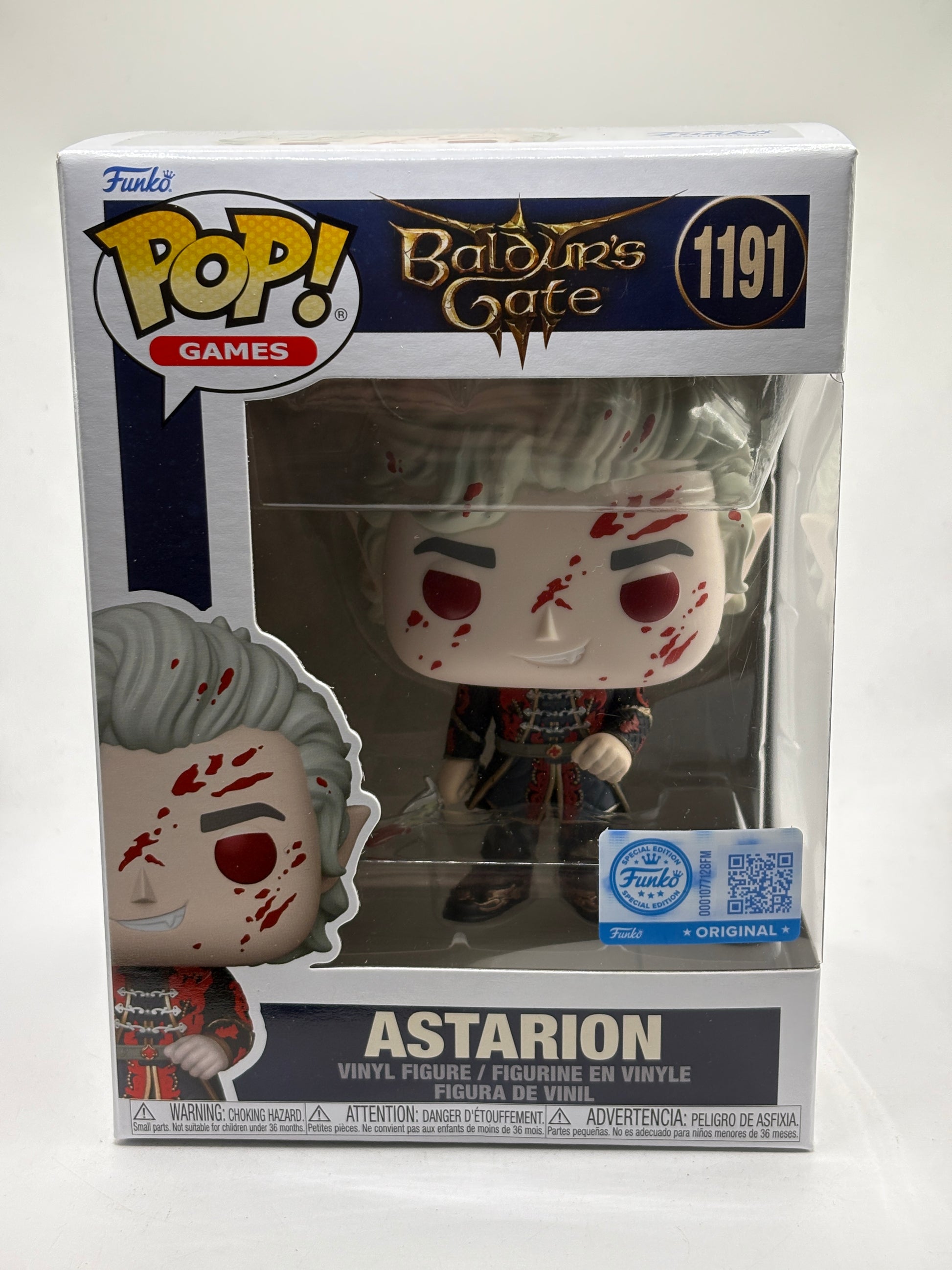 Funko POP! Games Baldurs Gate #1191 Astarion Vinyl Figure image 1