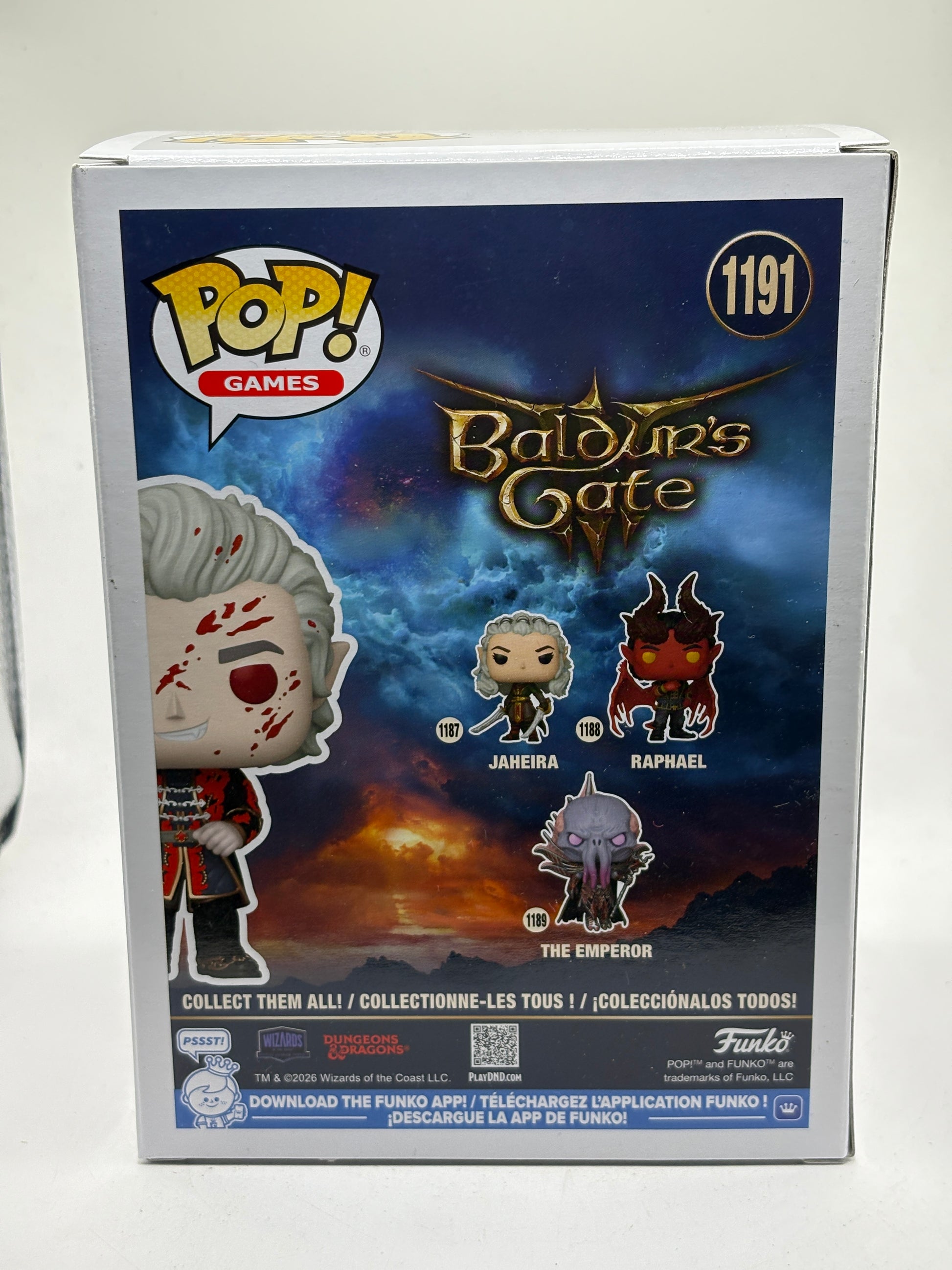 Funko POP! Games Baldurs Gate #1191 Astarion Vinyl Figure image 3