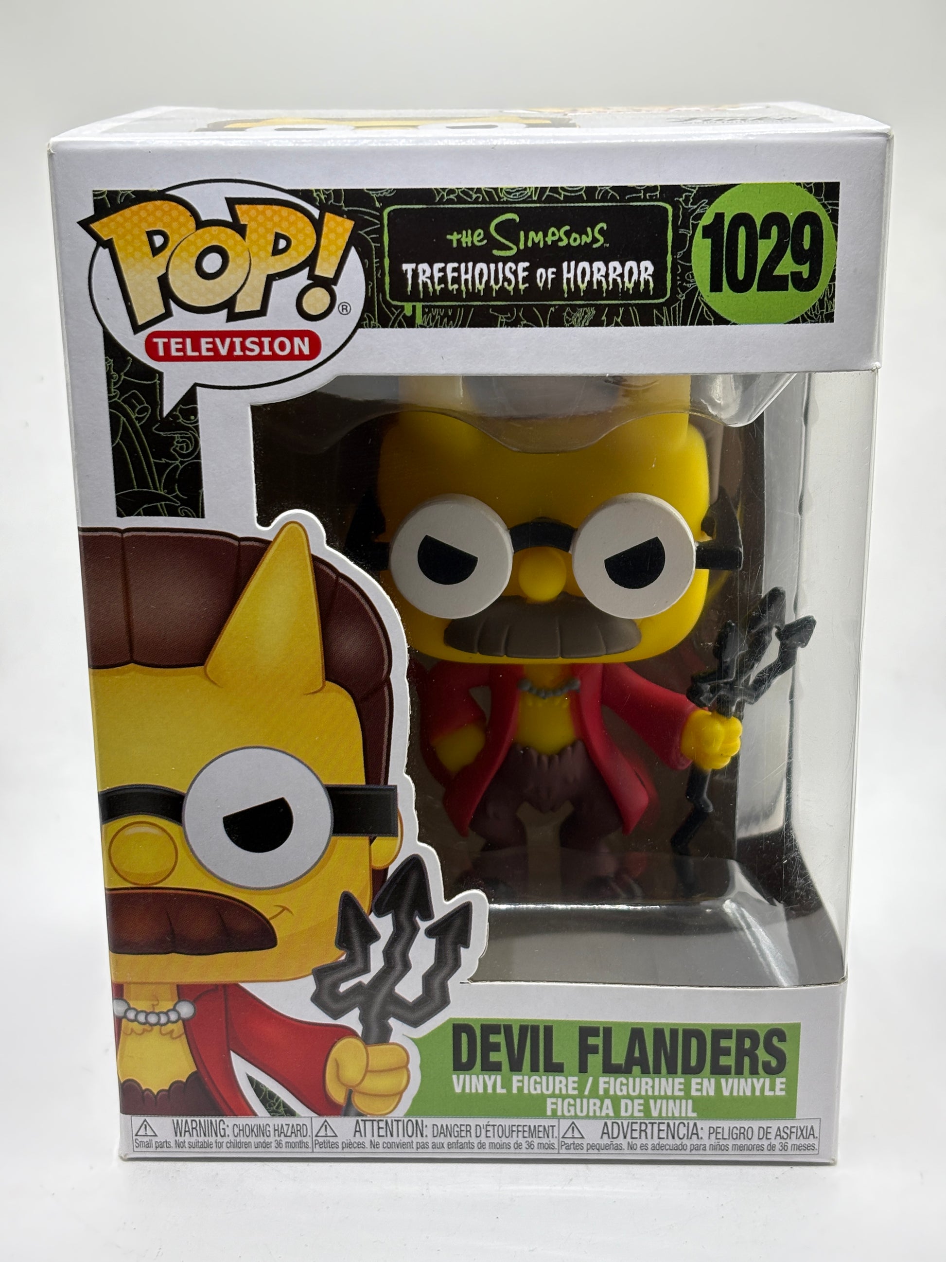 Funko POP! Television Simpsons #1029 Devil Flanders Vinyl Figure image 1