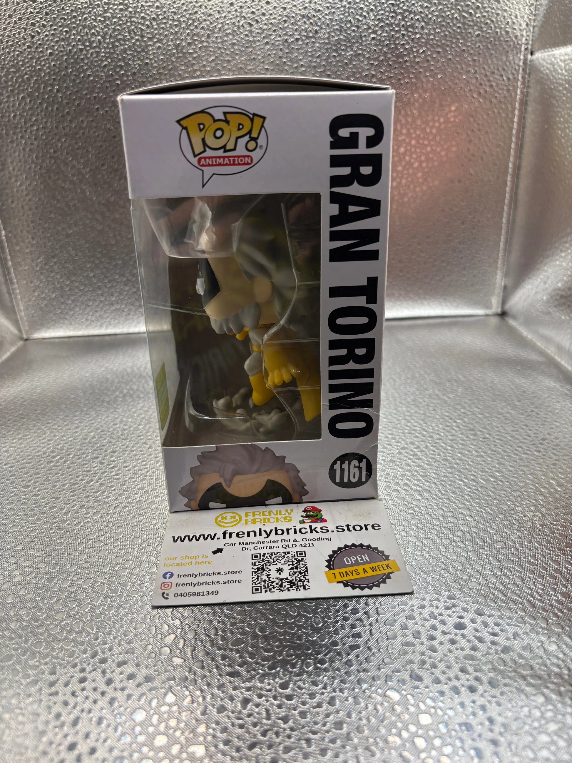 FUNKO Pop Vinyl Gran Torino Pop #1161 2022 Summer Convention FRENLY BRICKS - Open 7 Days