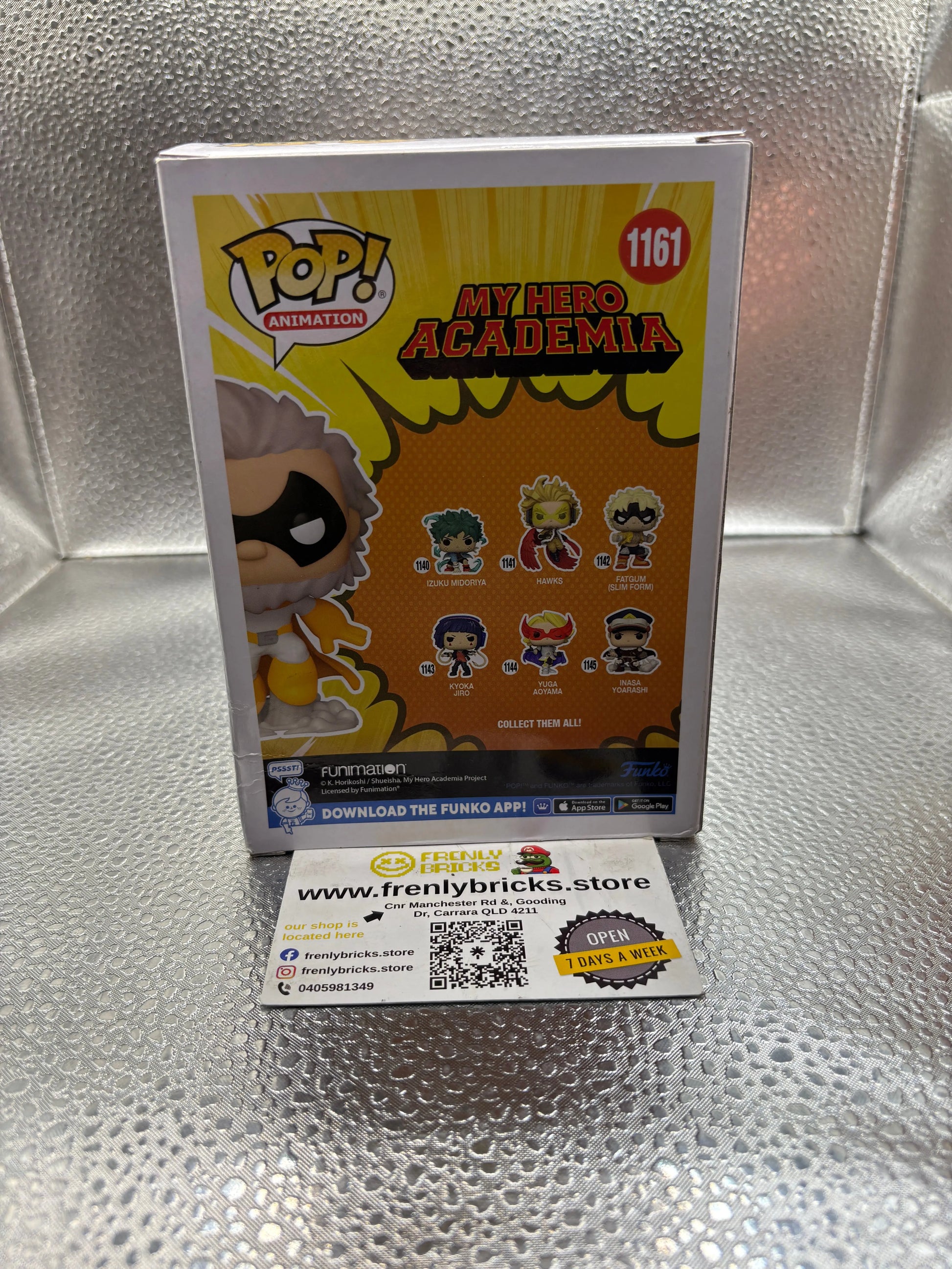 FUNKO Pop Vinyl Gran Torino Pop #1161 2022 Summer Convention FRENLY BRICKS - Open 7 Days