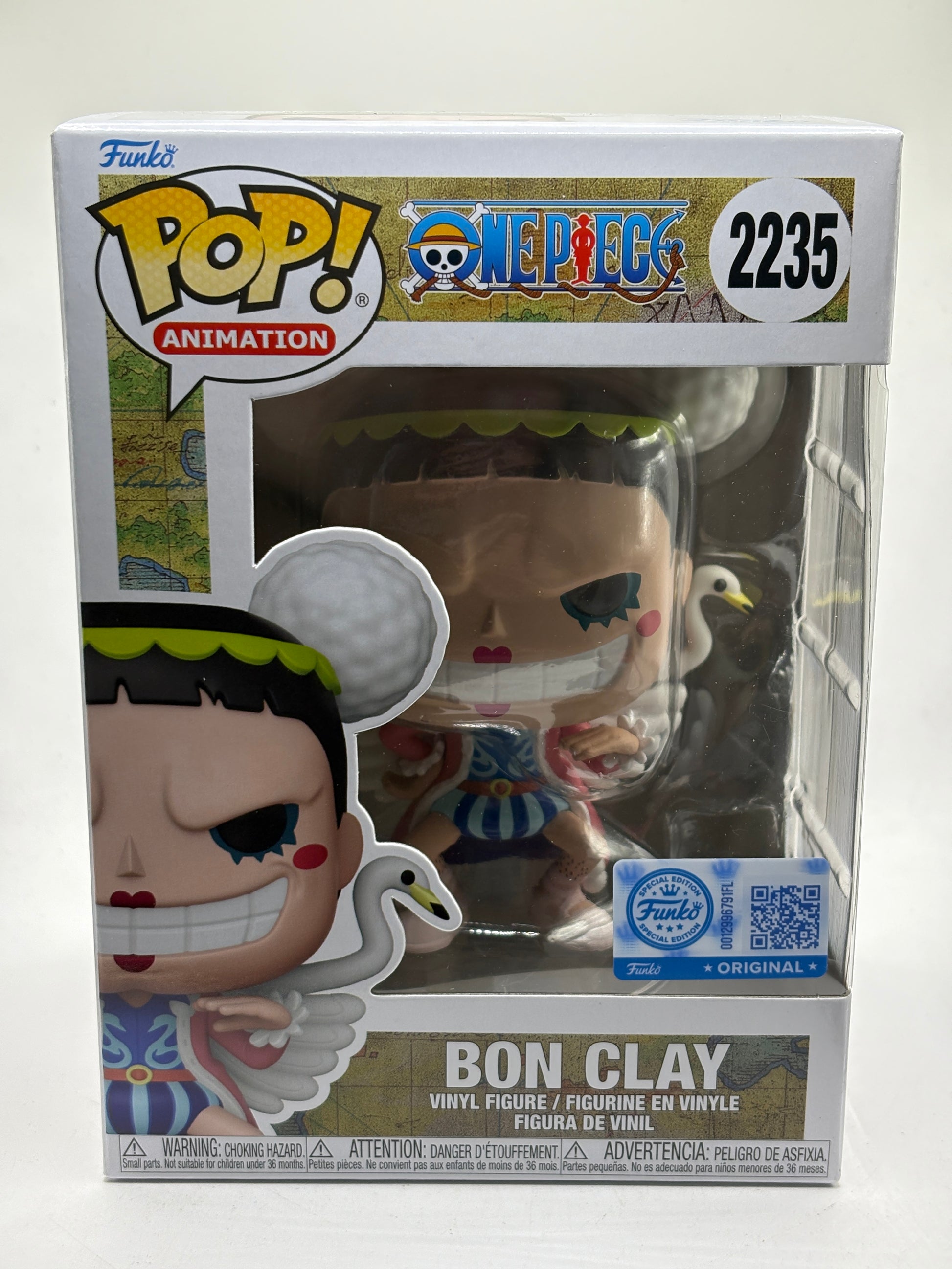 Funko POP! Animation One Piece #2235 Bon Clay Vinyl Figure image 1