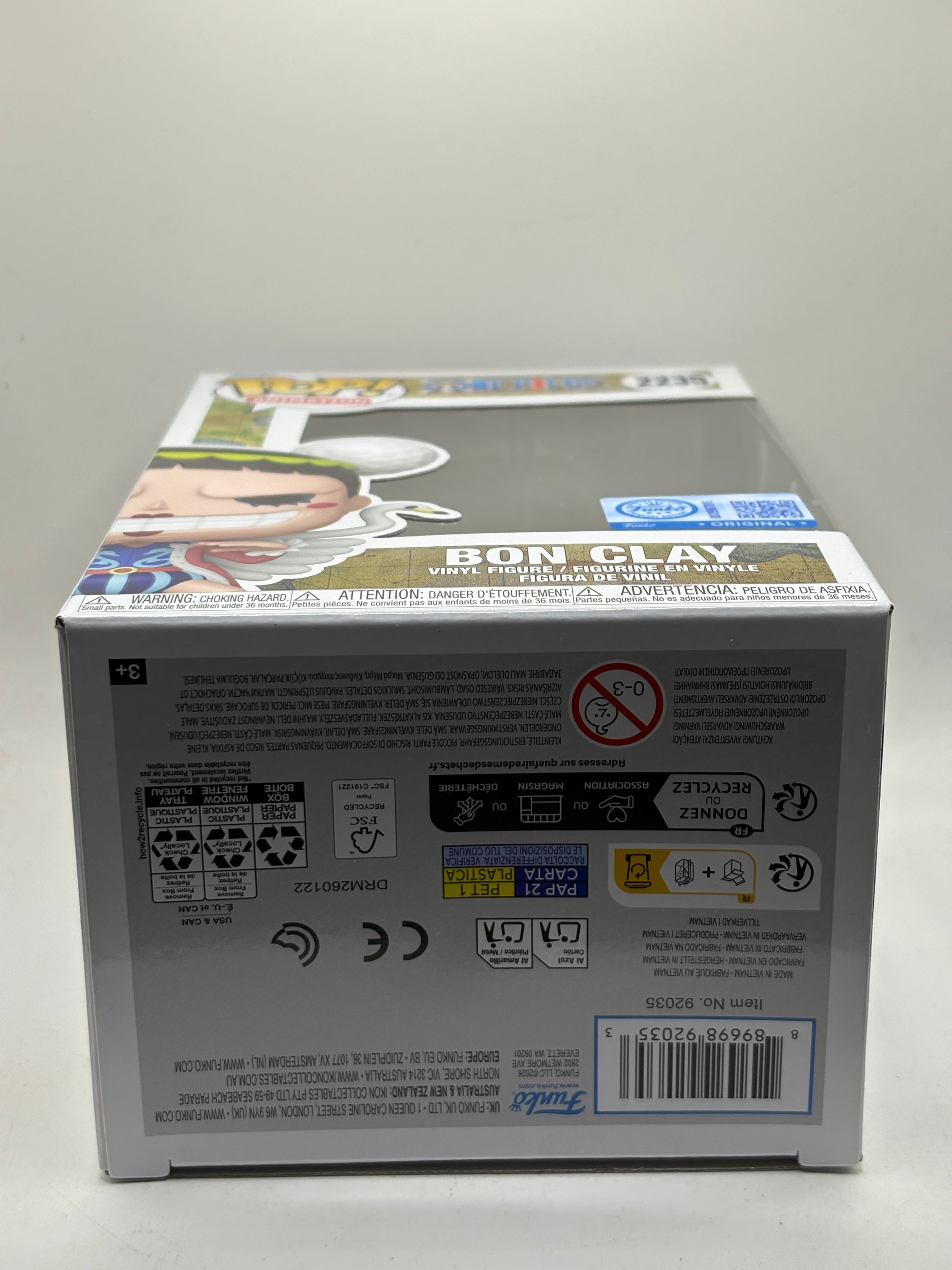Funko POP! Animation One Piece #2235 Bon Clay Vinyl Figure image 6