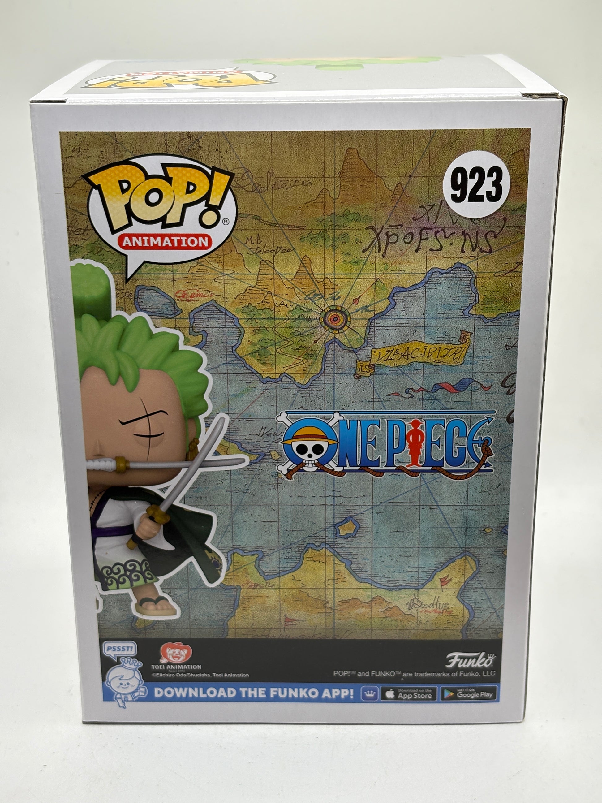 Funko POP! Animation One Piece #923 Roronoa Zoro Glow Special Edition image 3