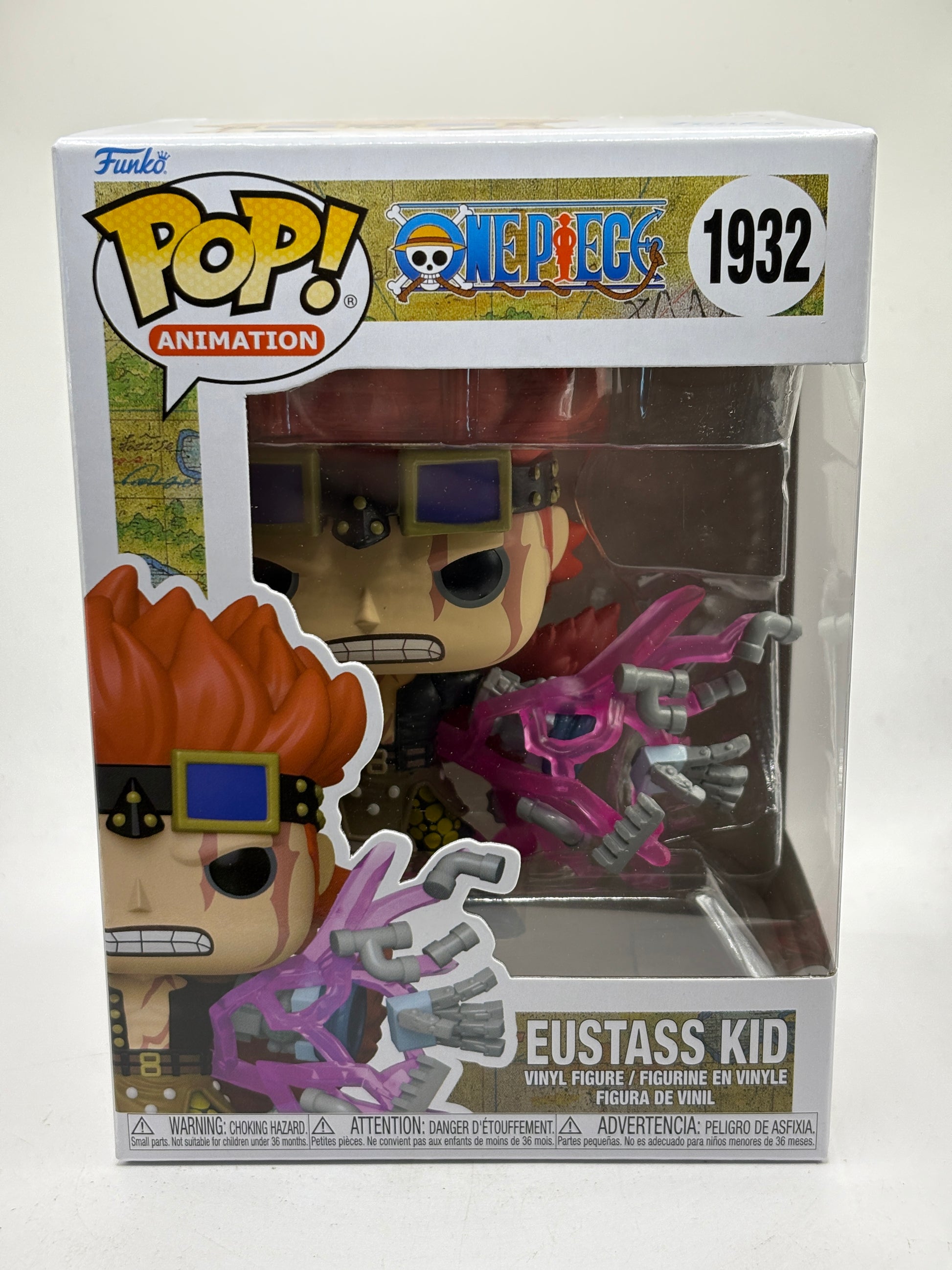 Funko POP! Animation One Piece #1932 Eustass Kid Vinyl Figure image 1