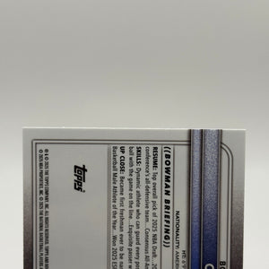 2025-26 Bowman Chrome Cooper Flagg Rookie Base #BCV-1 Mavericks (RC) FRENLY BRICKS - Open 7 Days