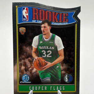 2025-26 Bowman Chrome Cooper Flagg Rookie of the Year Favorites Rookie Die-Cut FRENLY BRICKS - Open 7 Days