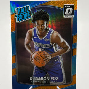 2017 Donruss Optic DE AARON FOX Rated Rookie #196 Orange /199 FRENLY BRICKS - Open 7 Days