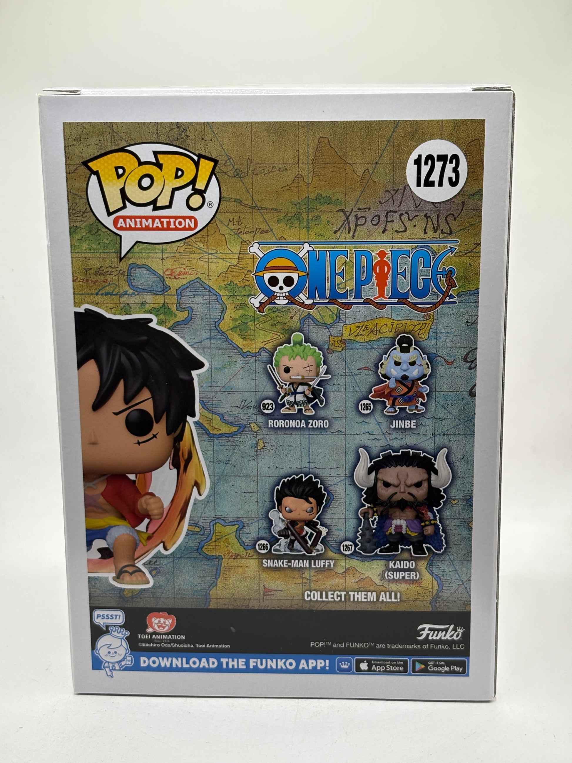 Funko POP! Animation One Piece #1273 Red Hawk Luffy Limited Glow Chase image 3