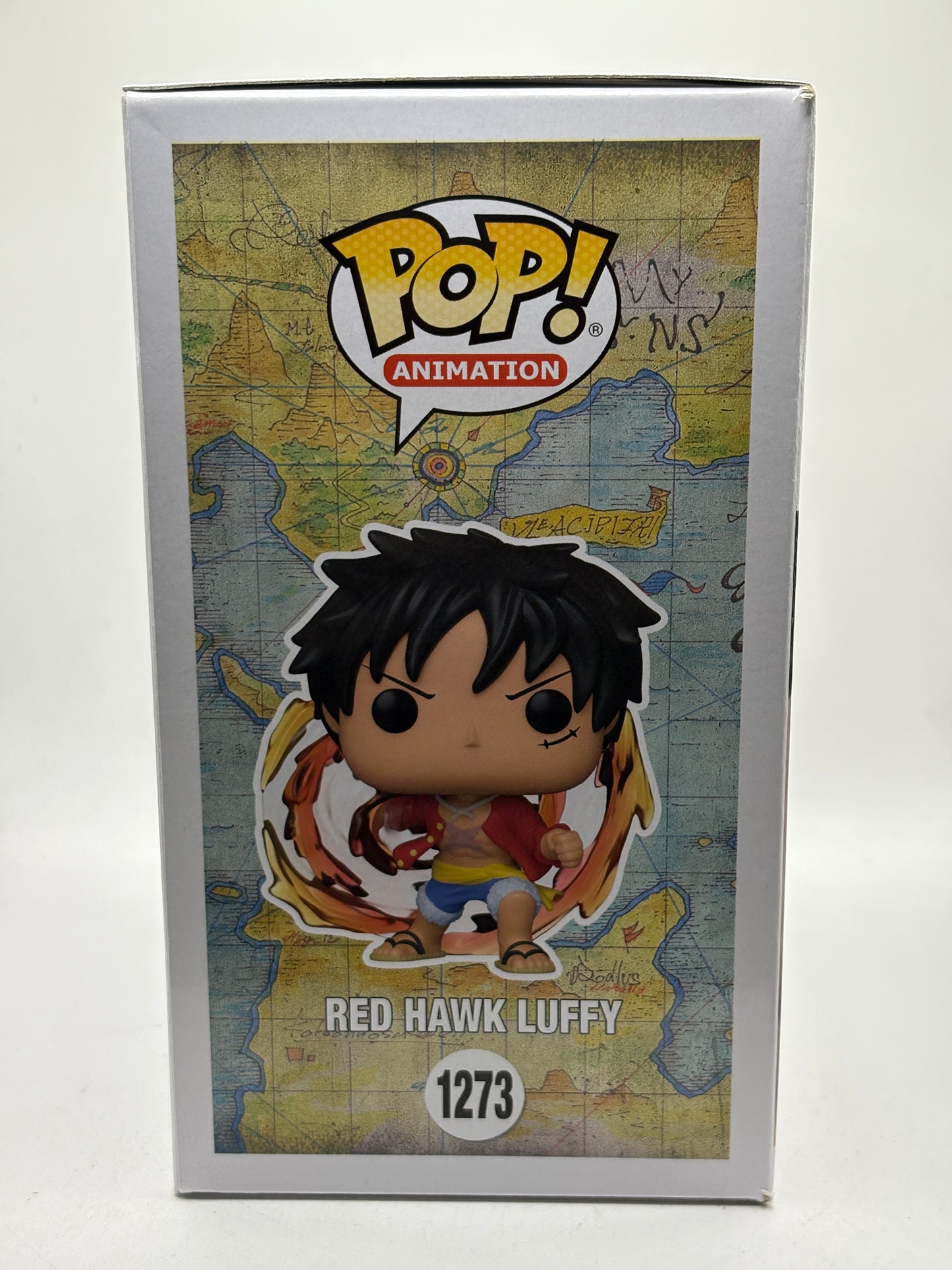 Funko POP! Animation One Piece #1273 Red Hawk Luffy Limited Glow Chase