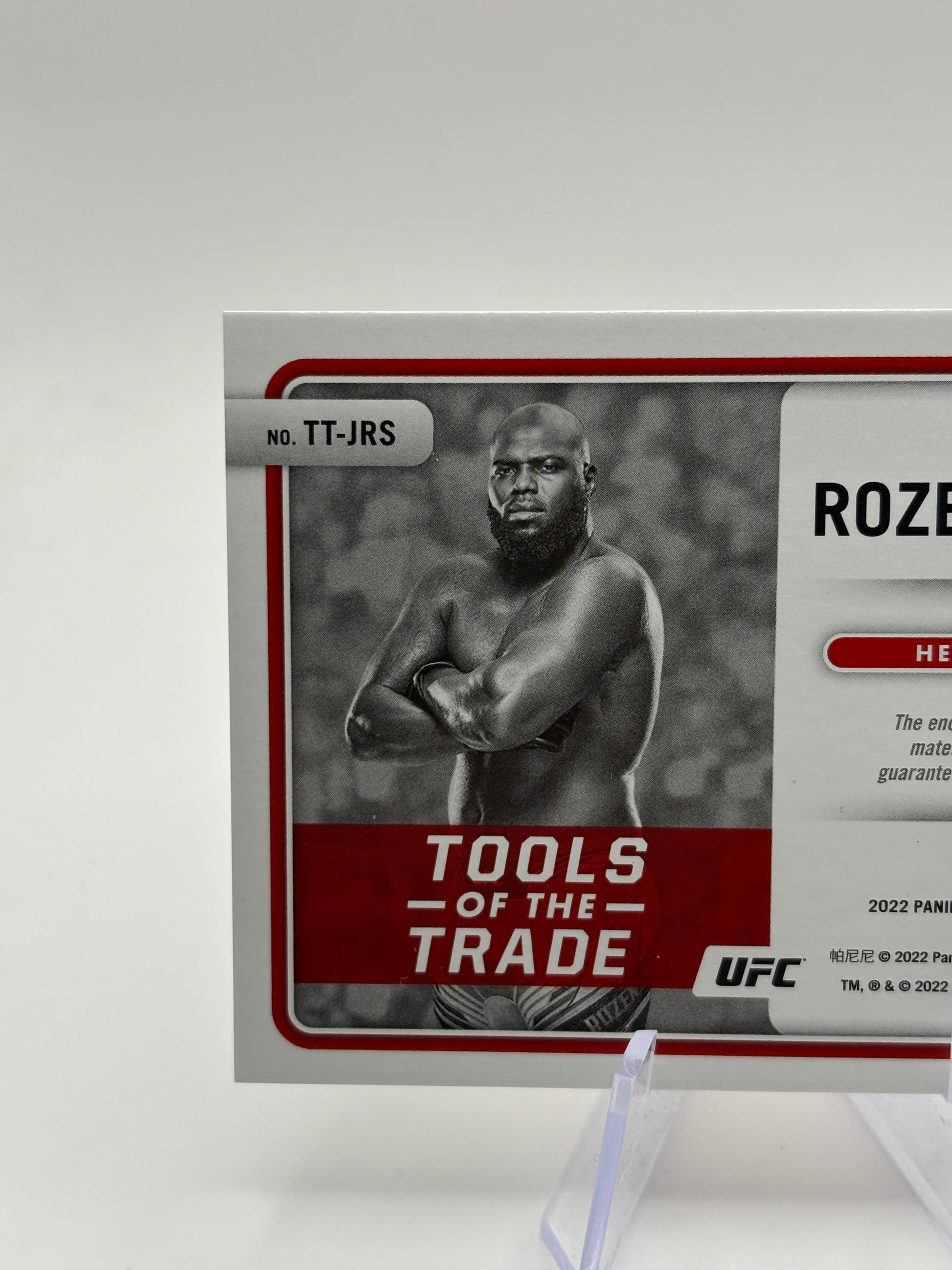 Jair Rozenstruik 2022 Chronicles UFC Tools of the Trade Auto Relic Patch /99 FRENLY BRICKS - Open 7 Days