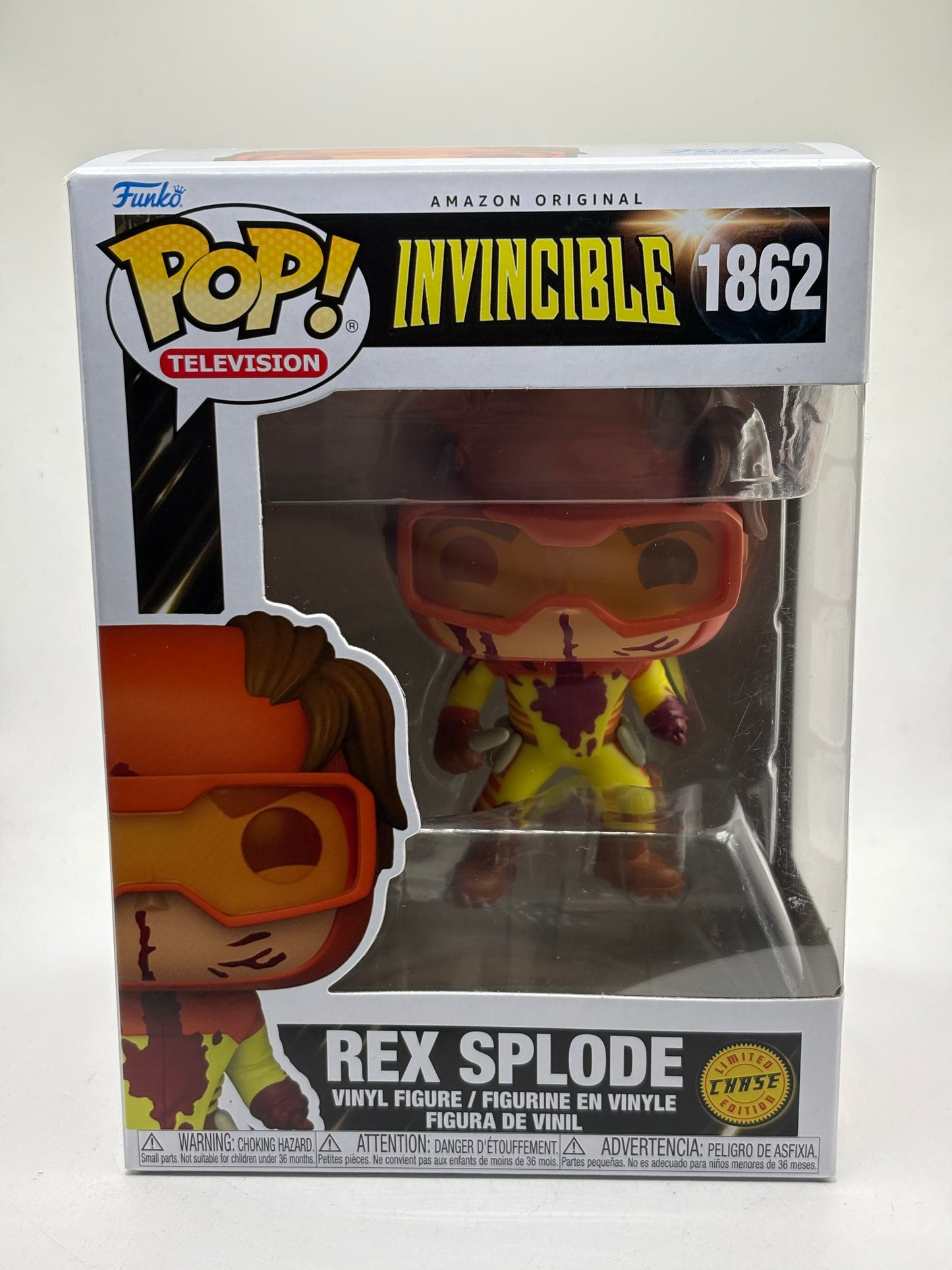 Funko POP! Television Invincible #1862 Rex Splode Limited Chase Edition