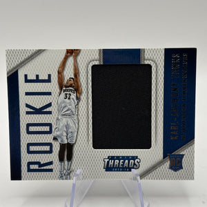 2015-16 Panini Threads Rookie Threads Insert #5 KARL-ANTHONY TOWNS Patch Card RC FRENLY BRICKS - Open 7 Days