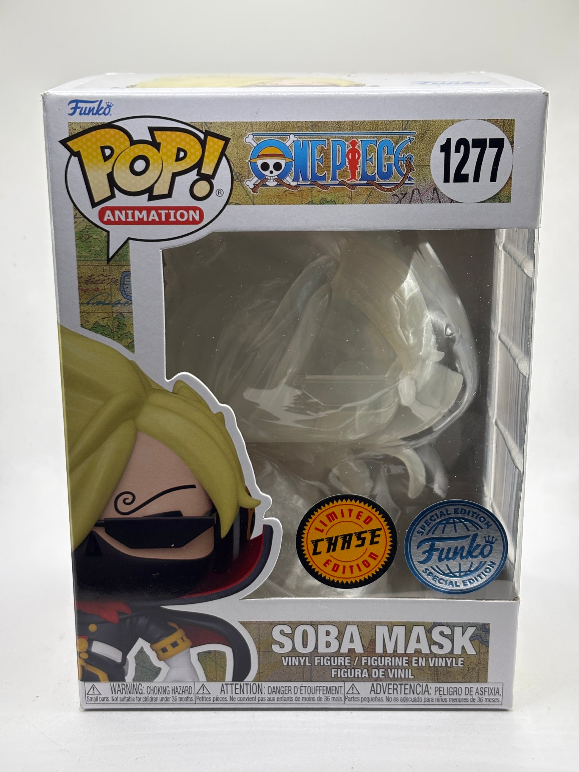 Funko POP! Animation One Piece #1277 Soba Mask Limited Chase Edition image 1