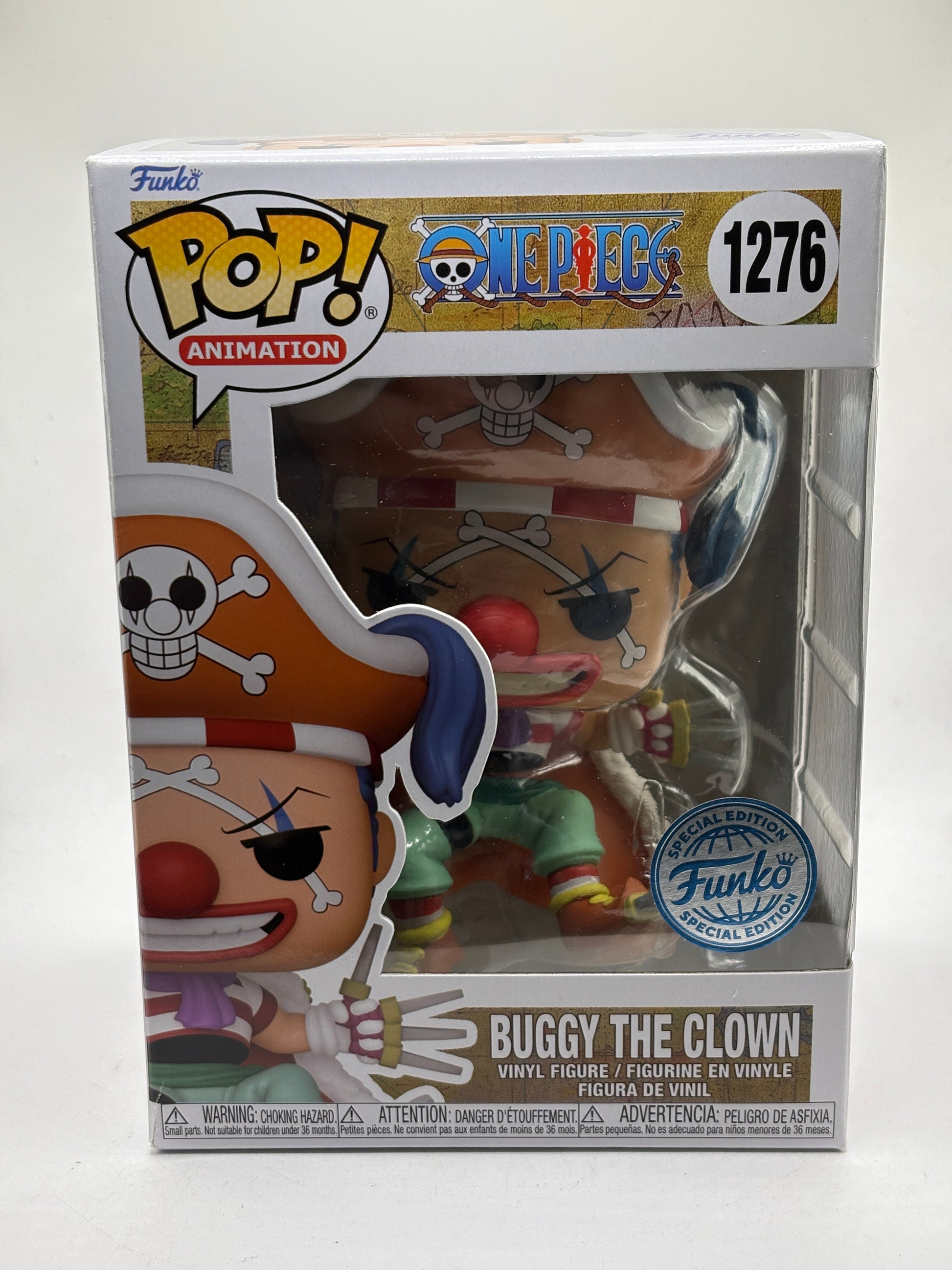 Funko POP! Animation One Piece #1276 Buggy The Clown Special Edition image 1