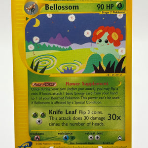 Pokemon TCG Aquapolis E-Series - Bellossom 5/147 Rare Non Holo LP+ FRENLY BRICKS - Open 7 Days