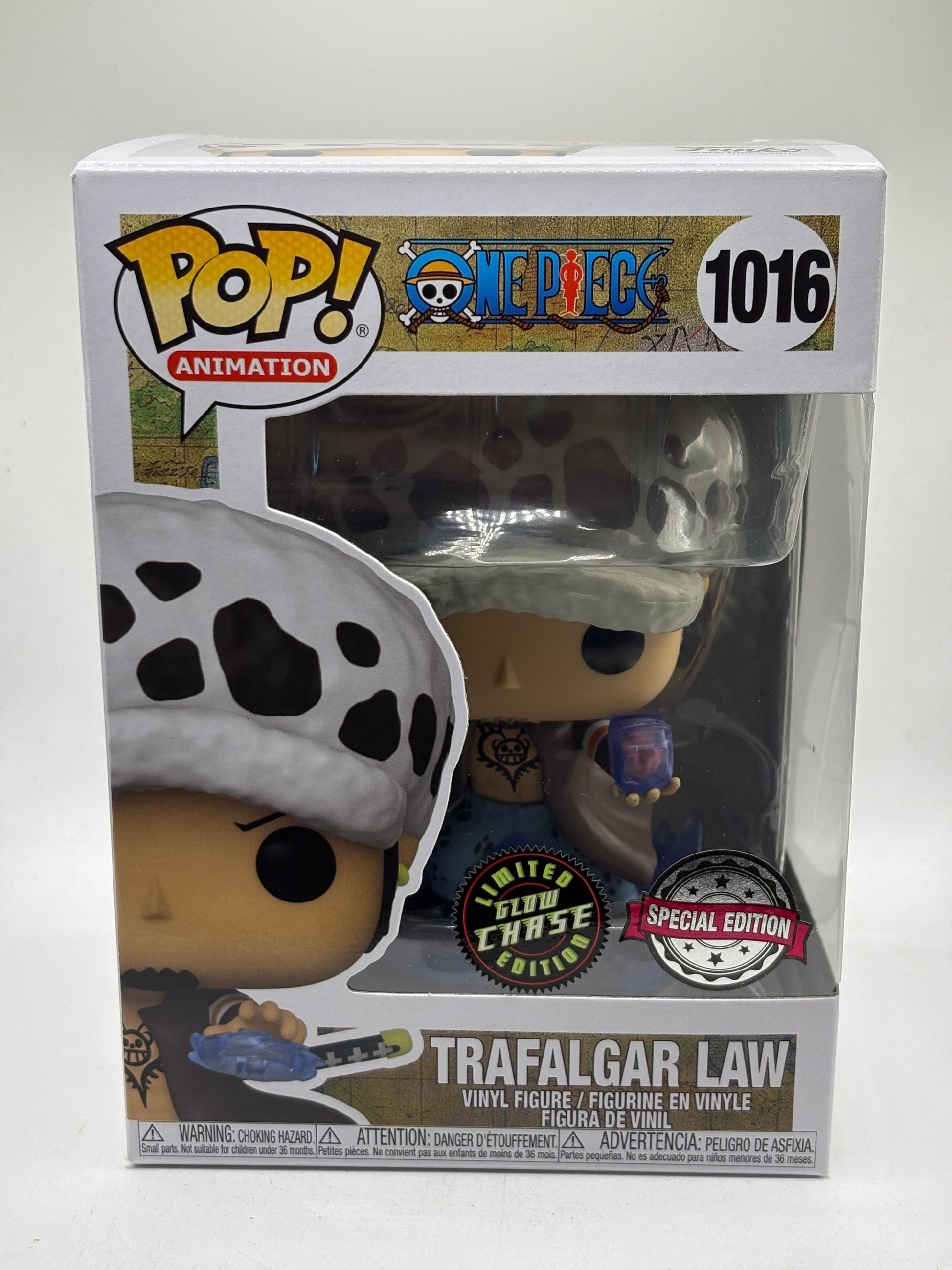 Funko POP! Animation One Piece #1016 Trafalgar Law Limited Chase Edition image 1