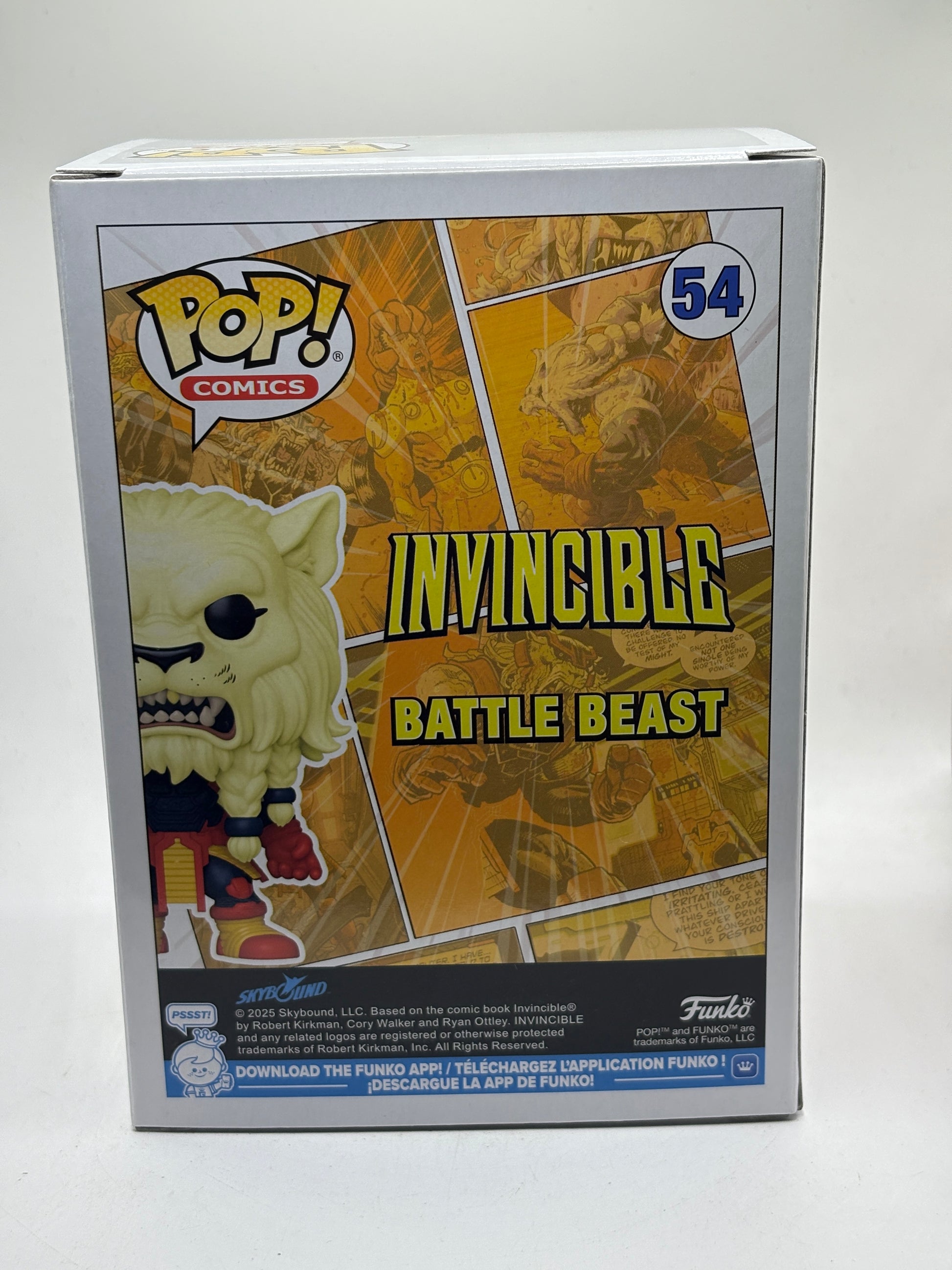 Funko POP! Comics Invincible #54 Battle Beast Limited Chase Edition image 3