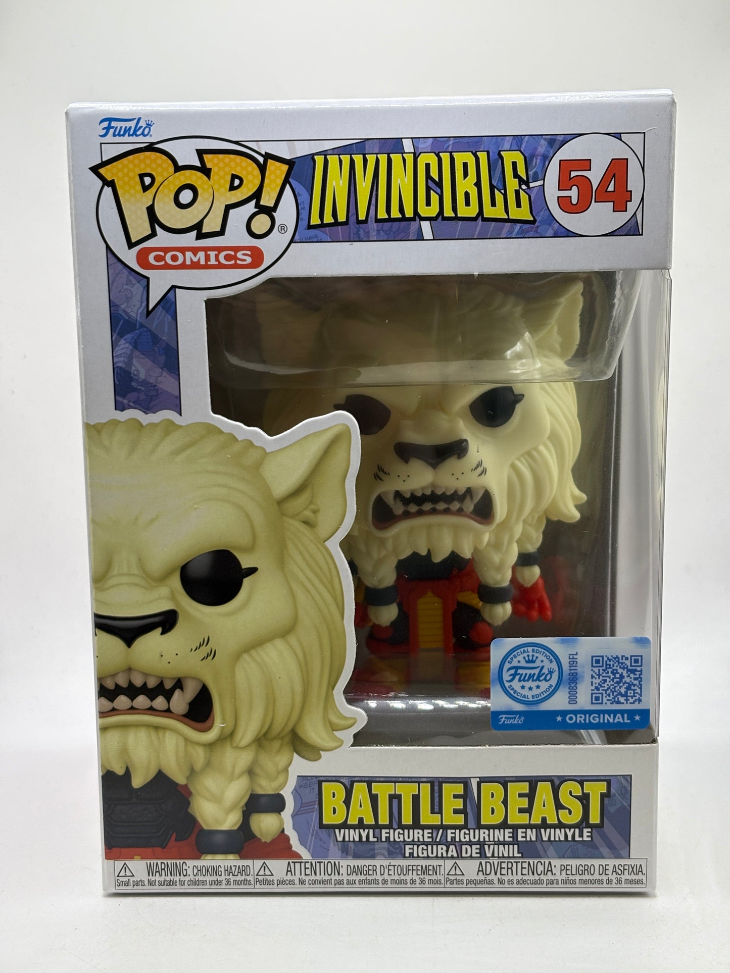 Funko POP! Comics Invincible #54 Battle Beast Vinyl Figure
