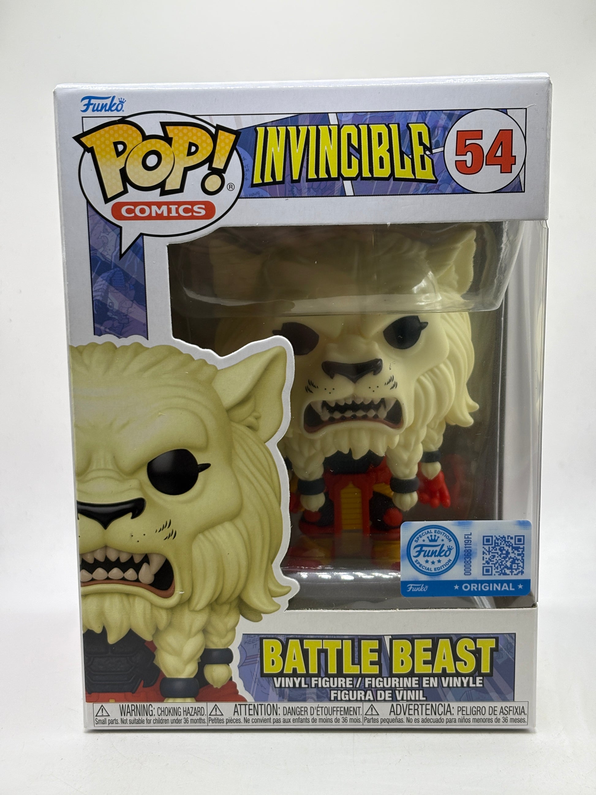 Funko POP! Comics Invincible #54 Battle Beast Vinyl Figure image 1