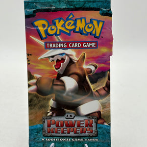 Pokemon TCG EX Power Keepers EMPTY Booster Pack Aggron EMPTY FRENLY BRICKS - Open 7 Days