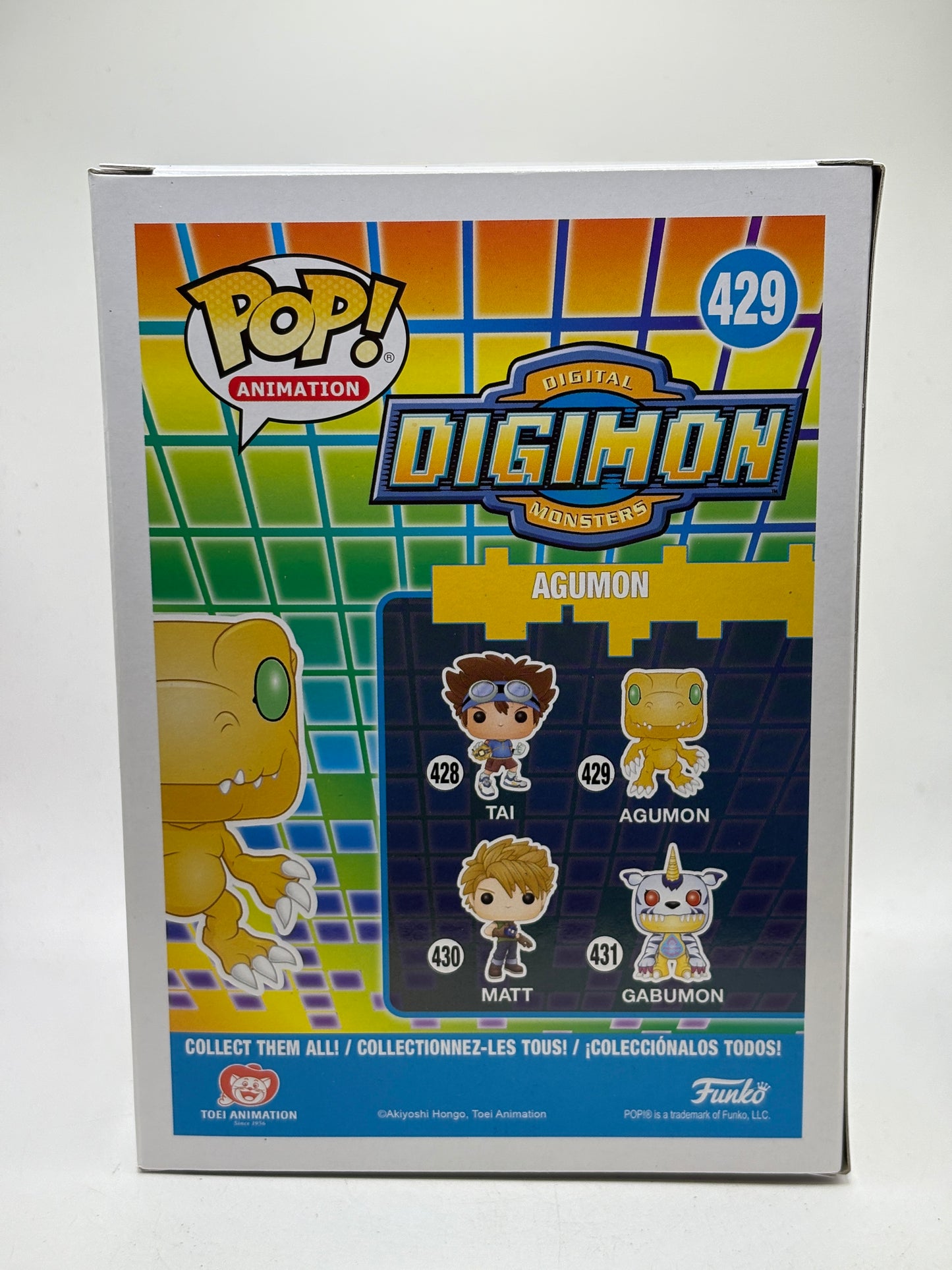 Funko POP! Animation Digimon #429 Agumon Vinyl Figure