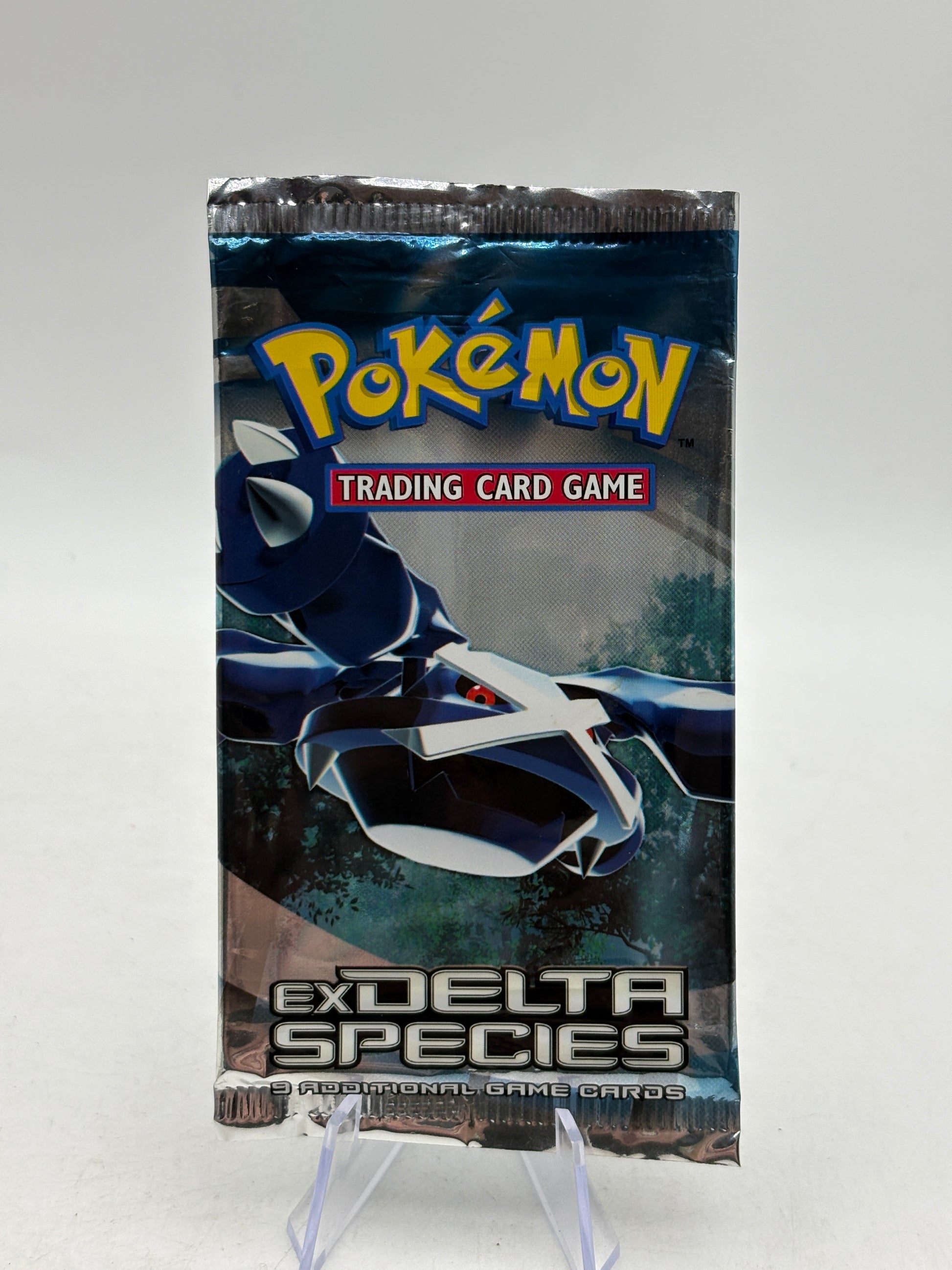 Pokemon TCG EX Delta Species EMPTY Booster Pack Metagross OPEN FRENLY BRICKS - Open 7 Days