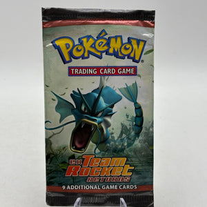 Pokemon TCG EX Team Rocket Returns EMPTY Gyarados Booster Pack OPEN FRENLY BRICKS - Open 7 Days