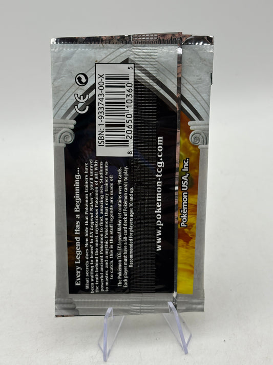 Pokemon TCG Ex Legend Maker EMPTY Banette Booster Pack OPEN FRENLY BRICKS - Open 7 Days