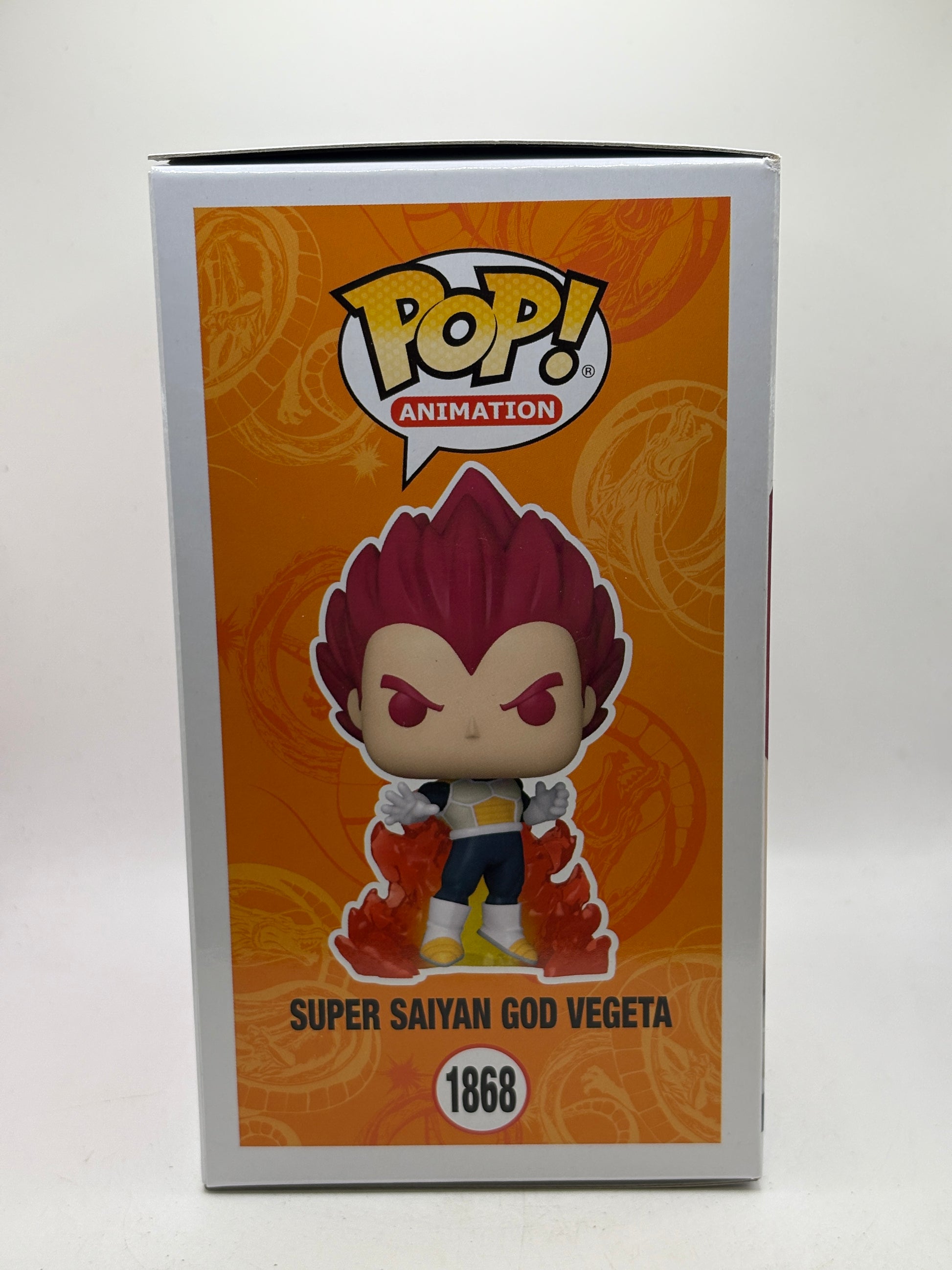 Funko POP! Animation Dragon Ball Super #1868 Super Saiyan God Vegeta SE image 4