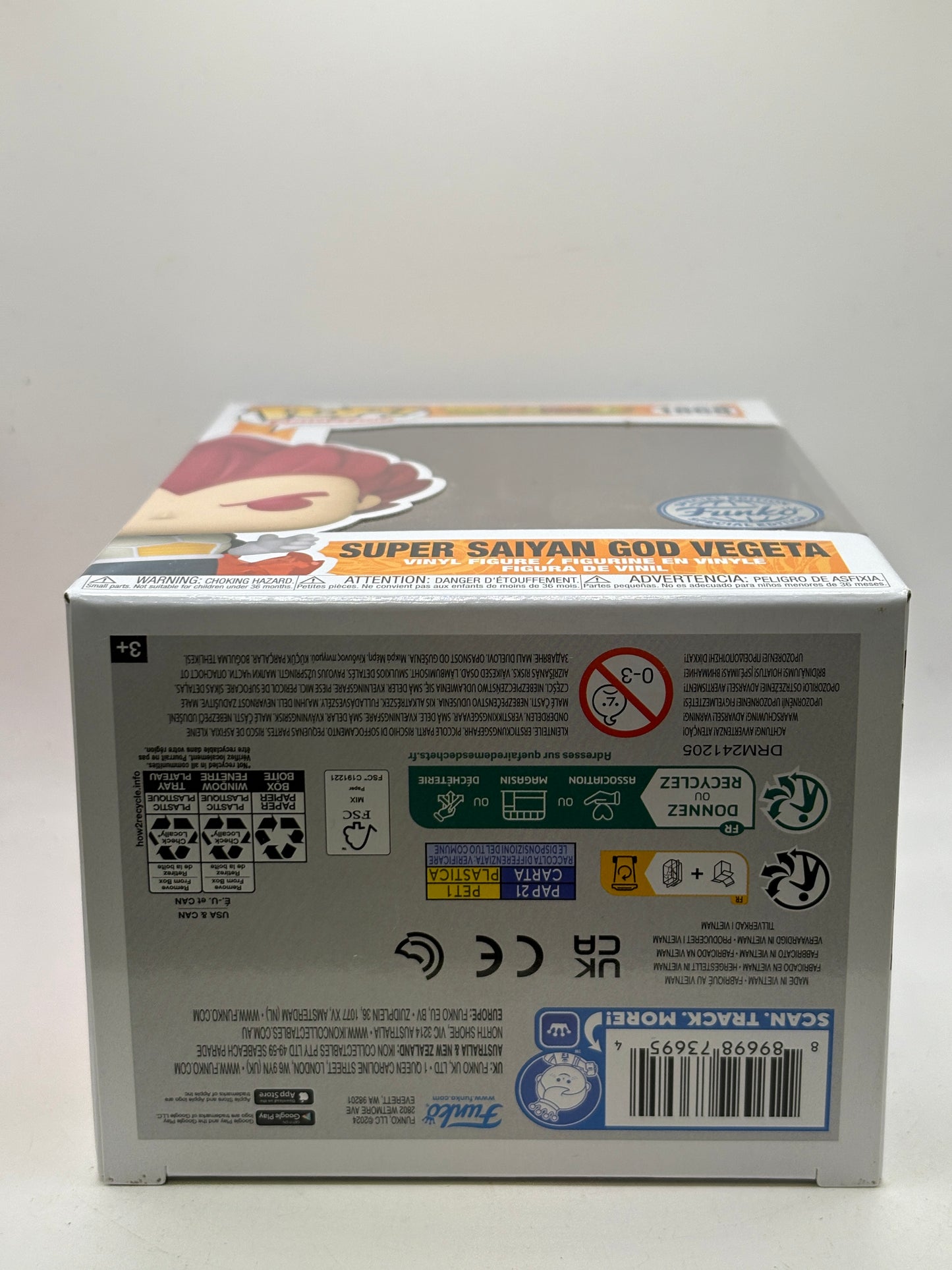Funko POP! Animation Dragon Ball Super #1868 Super Saiyan God Vegeta SE