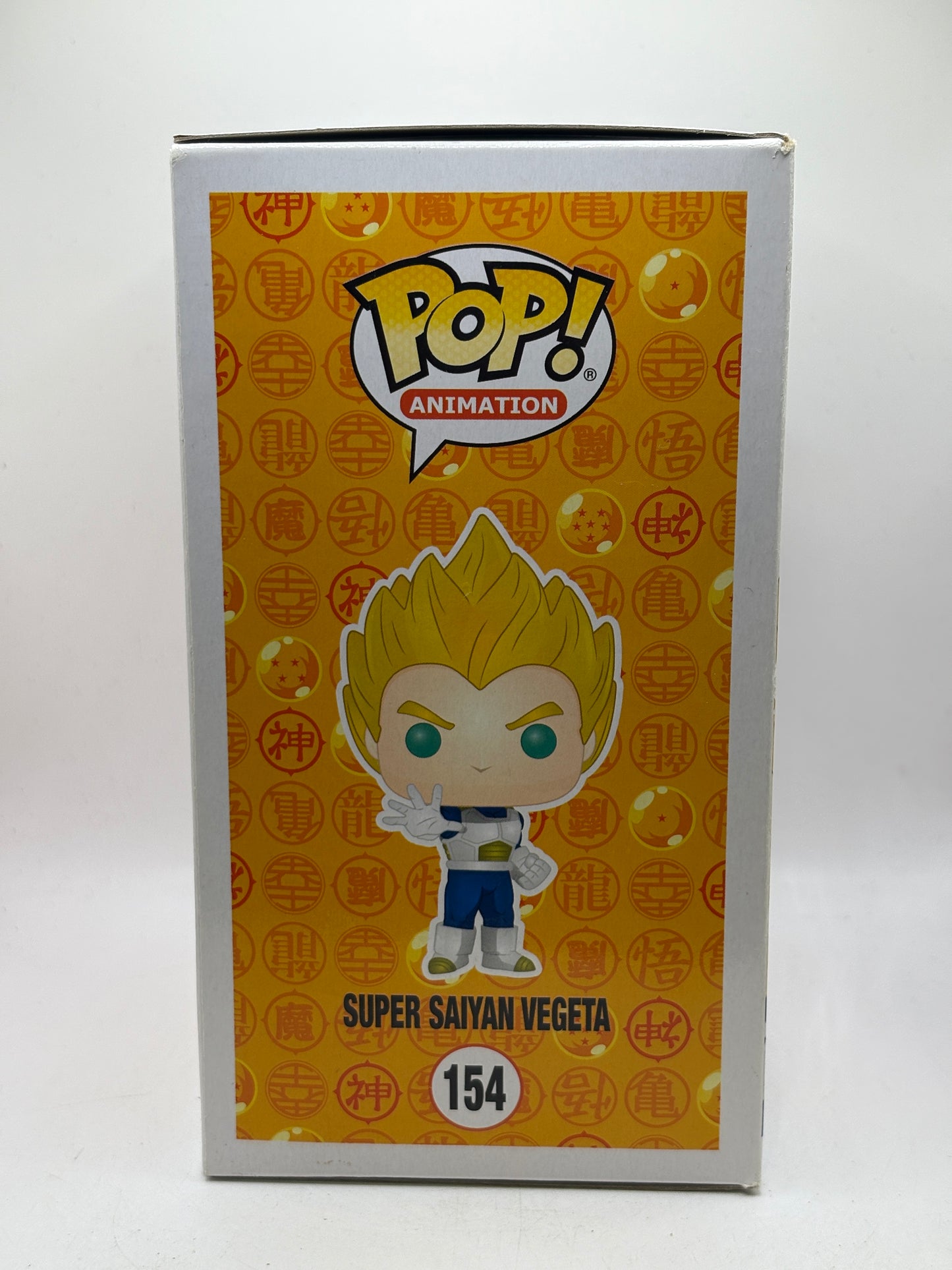 Funko POP! Animation Dragon Ball Z #154 Super Saiyan Vegeta 2019 Summer DMG