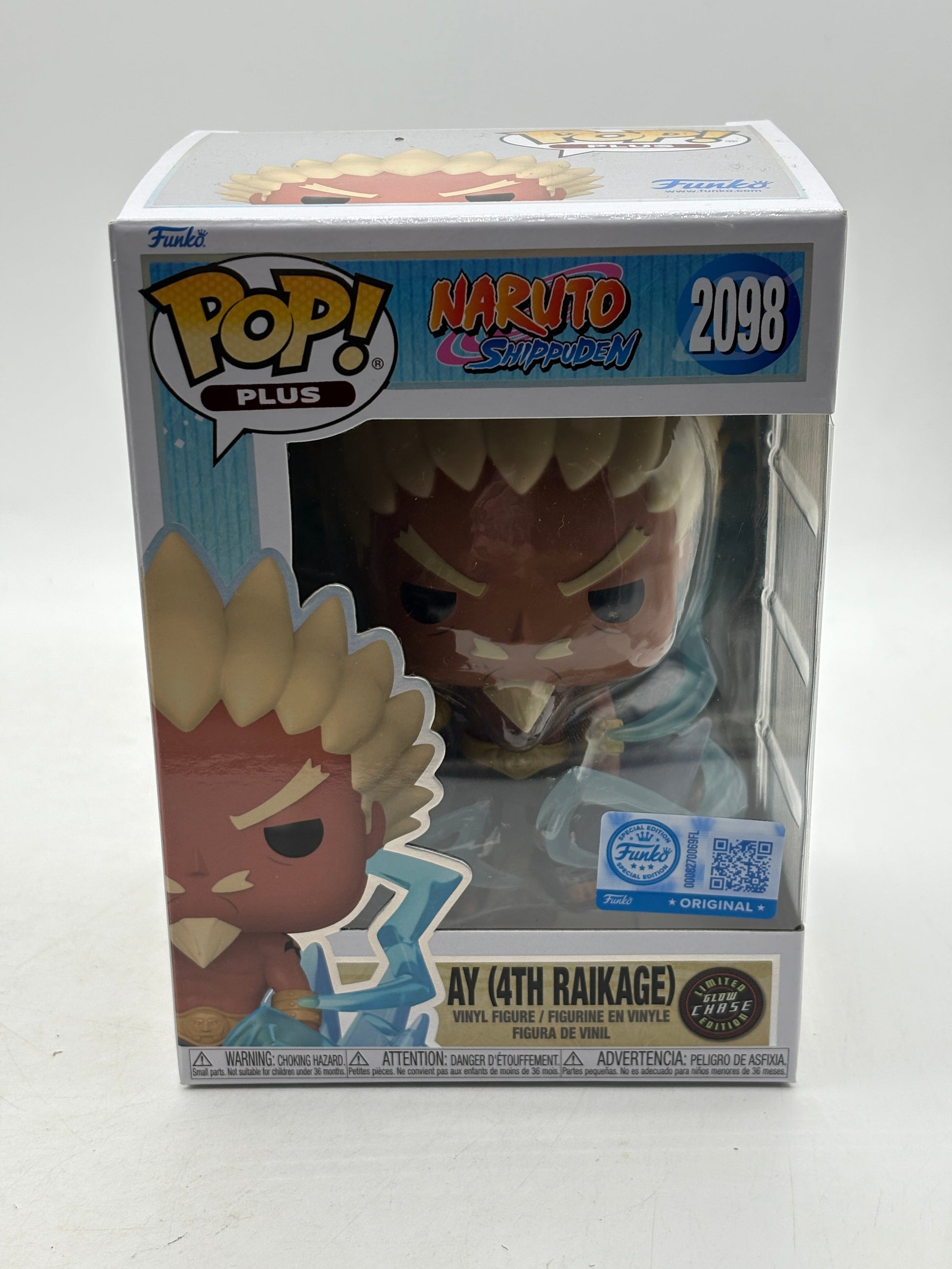 Funko POP! Plus Naruto Shippuden #2098 Ay (4th Hokage) Glow Chase FRENLY BRICKS - Open 7 Days