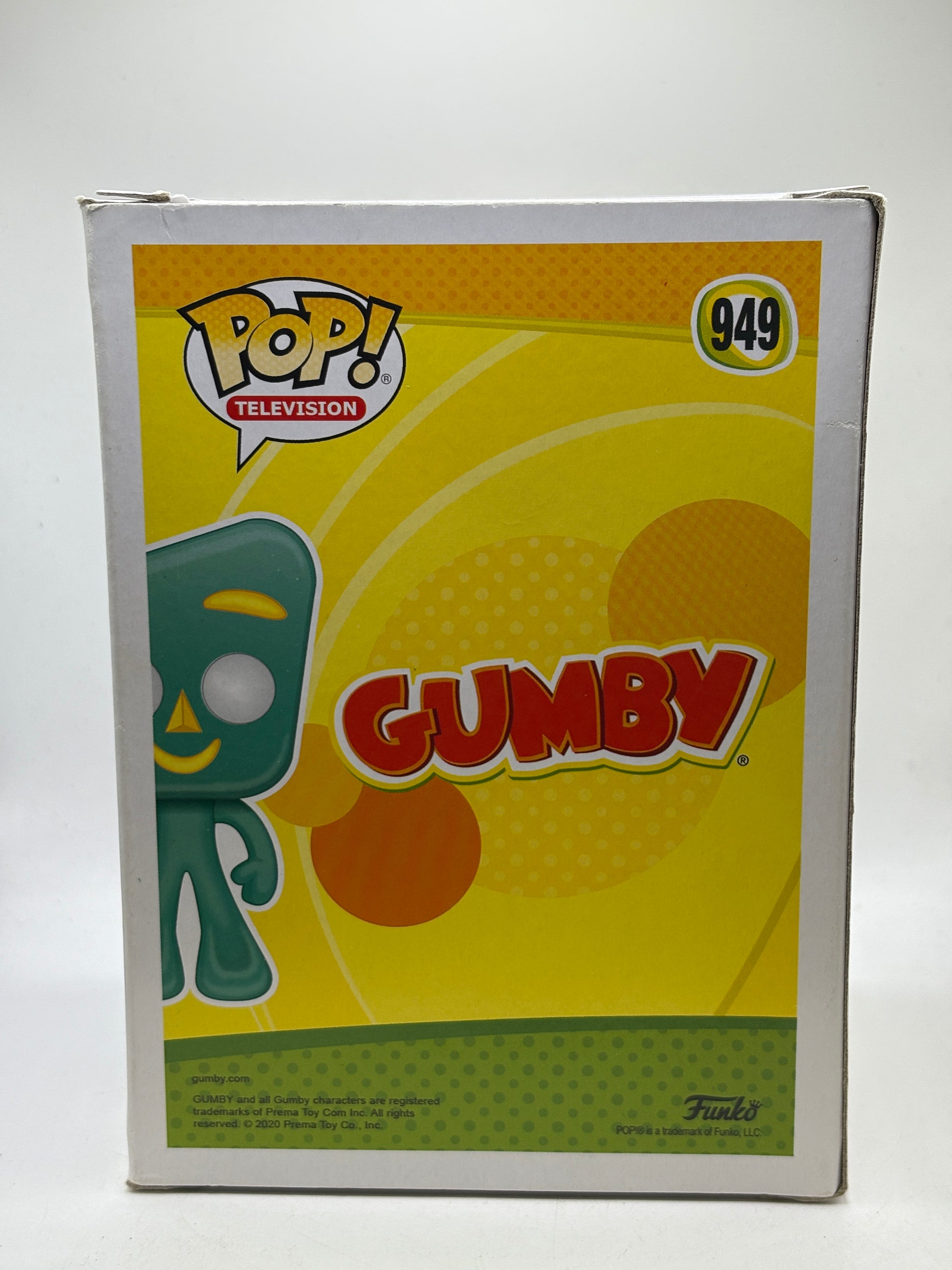 Funko POP! Television Gumby #949 Gumby Vinyl Figure Box DMG image 3