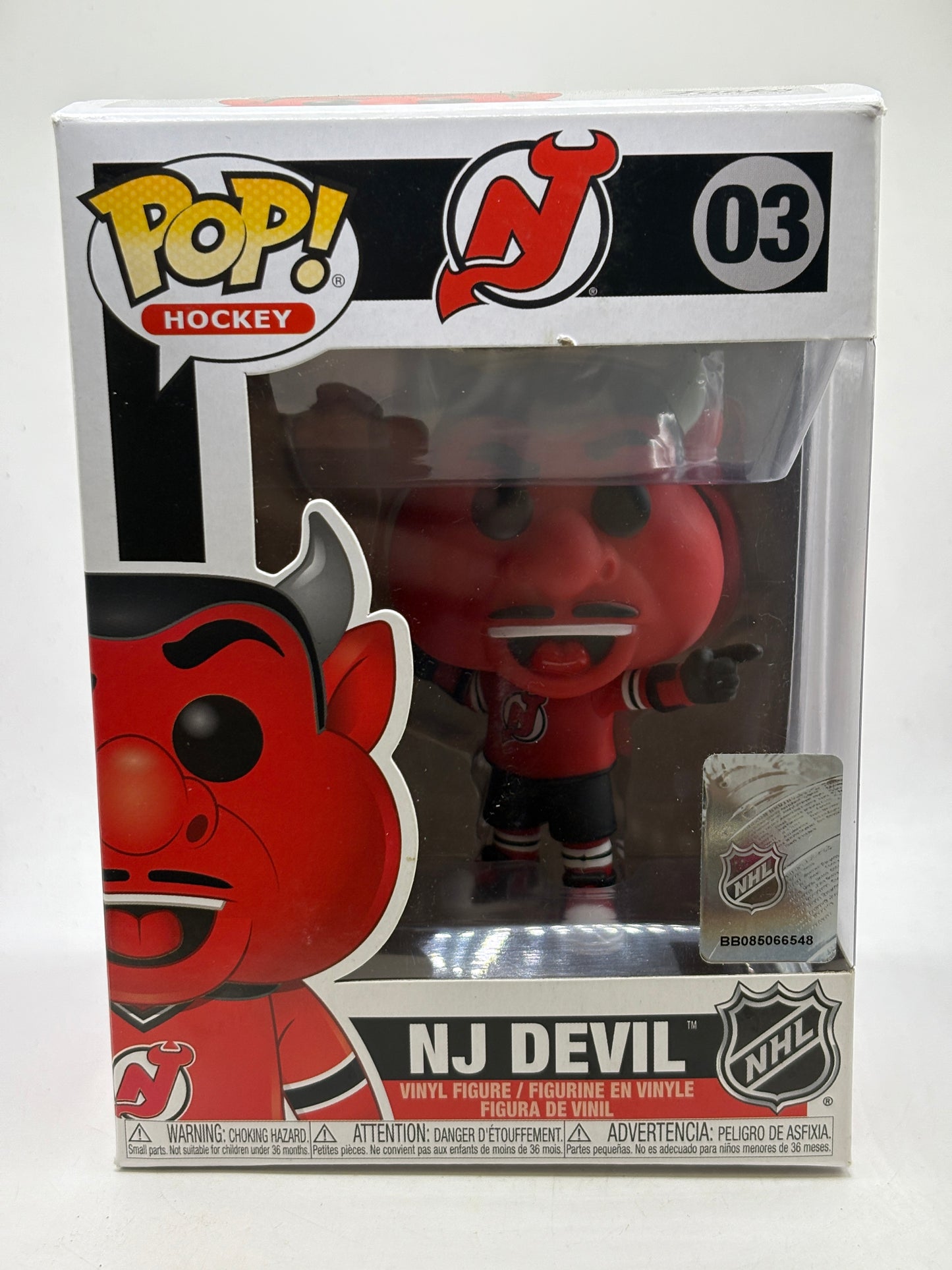 Funko POP! Hockey New Jersey #03 NJ Devil Vinyl Figure