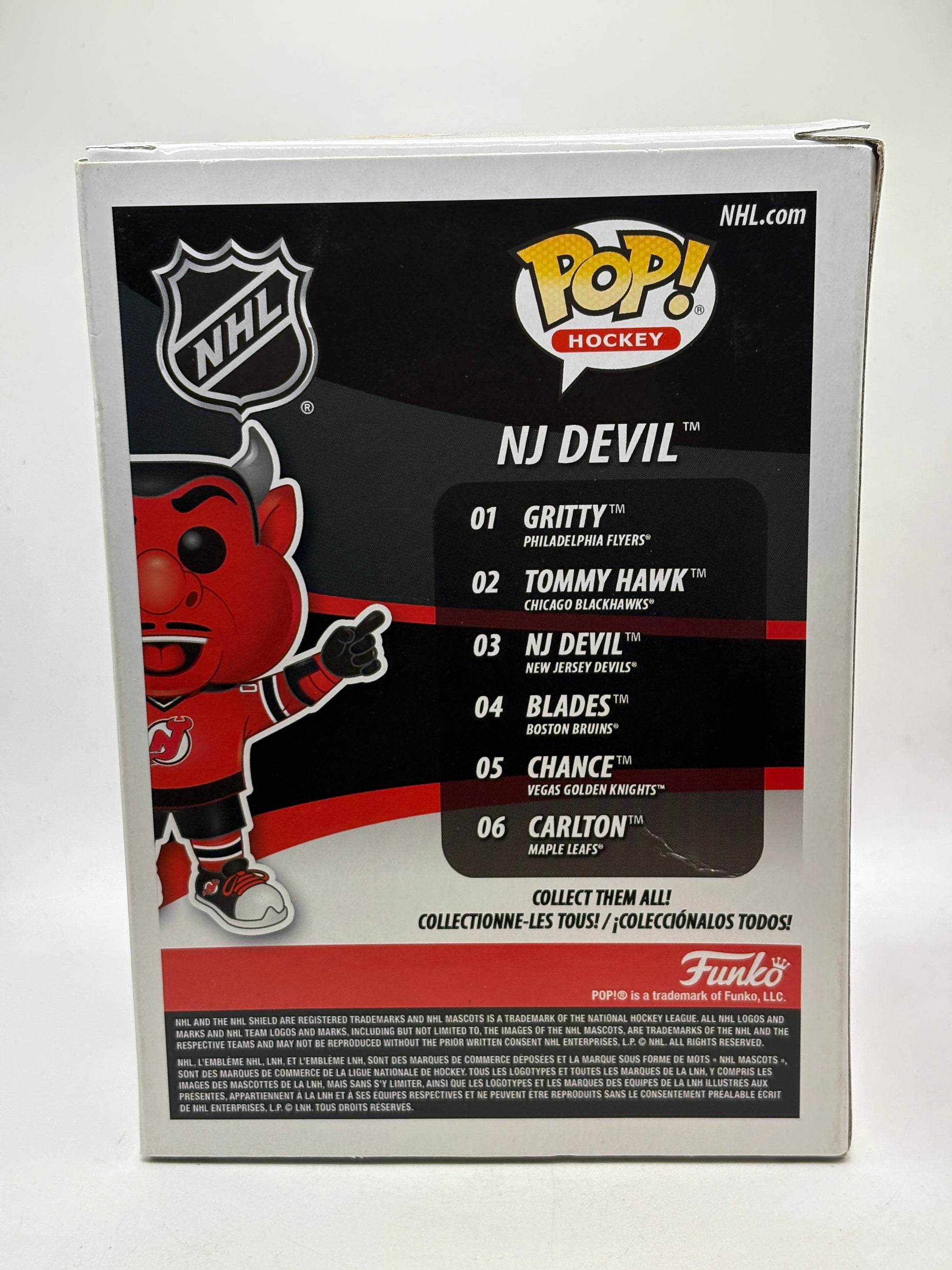 Funko POP! Hockey New Jersey #03 NJ Devil Vinyl Figure image 3