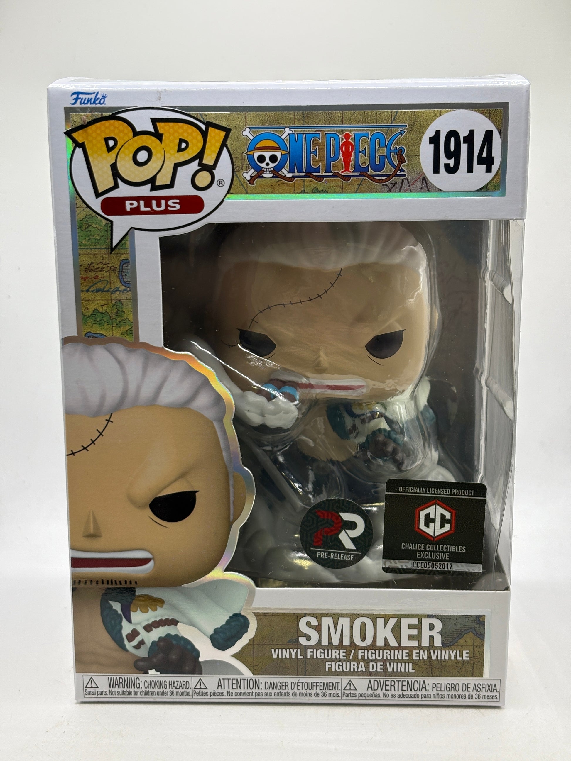 Funko POP! Plus One Piece #1914 Smoker Pre Release image 1