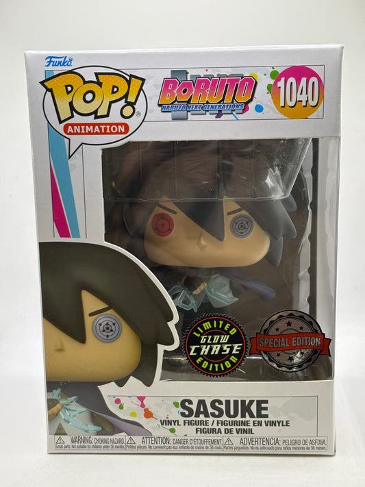 Funko POP! Animation Boruto #1040 Sasuke Limited Glow Chase SE