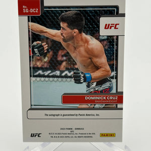 2023 UFC Donruss Dominick Cruz Signature Series Auto FRENLY BRICKS - Open 7 Days