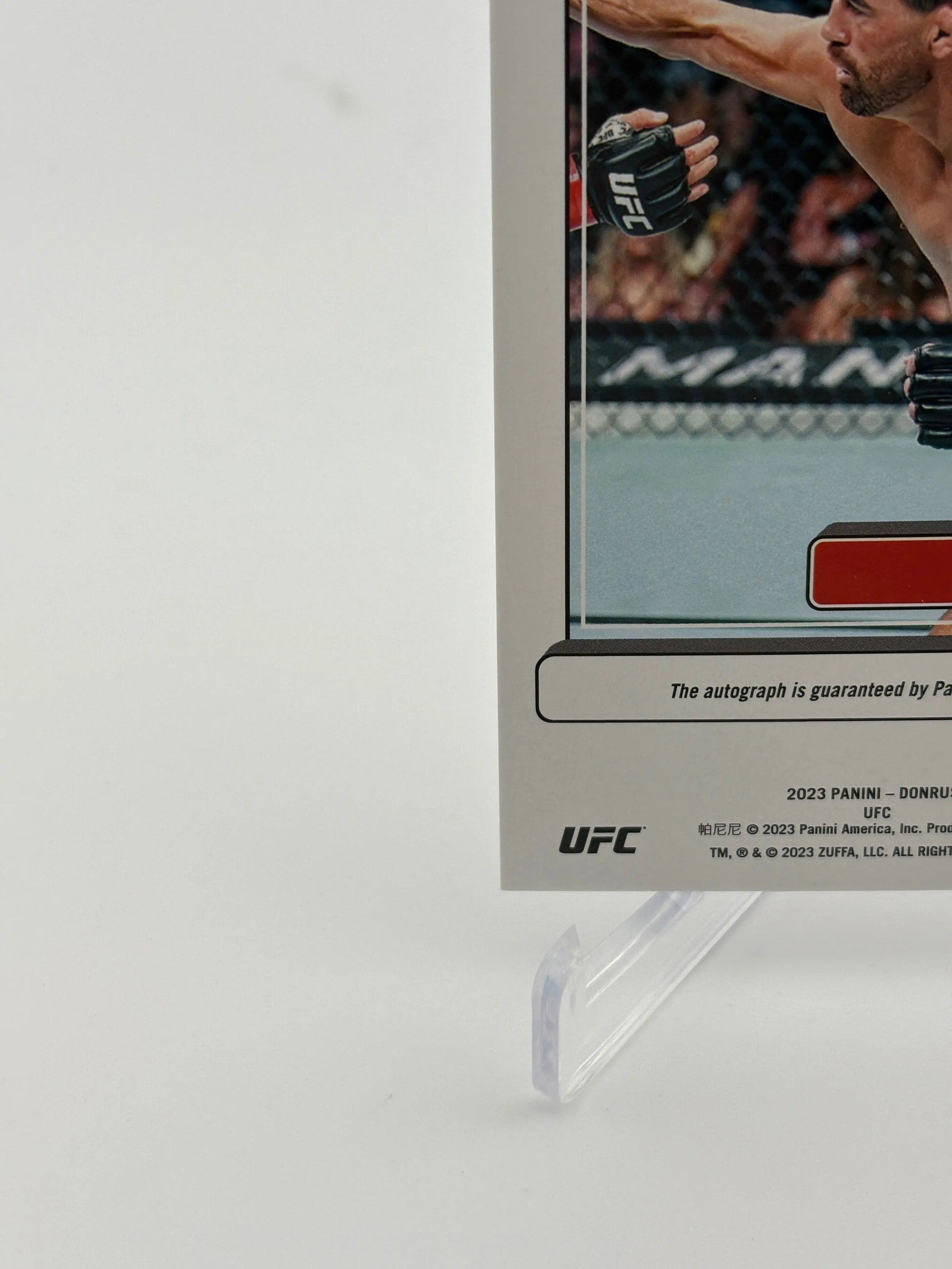 2023 UFC Donruss Dominick Cruz Signature Series Auto FRENLY BRICKS - Open 7 Days