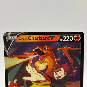 Pokemon TCG SWSH Promos - Lance’s Charizard V SWSH133 Black Star Promo NM FRENLY BRICKS - Open 7 Days