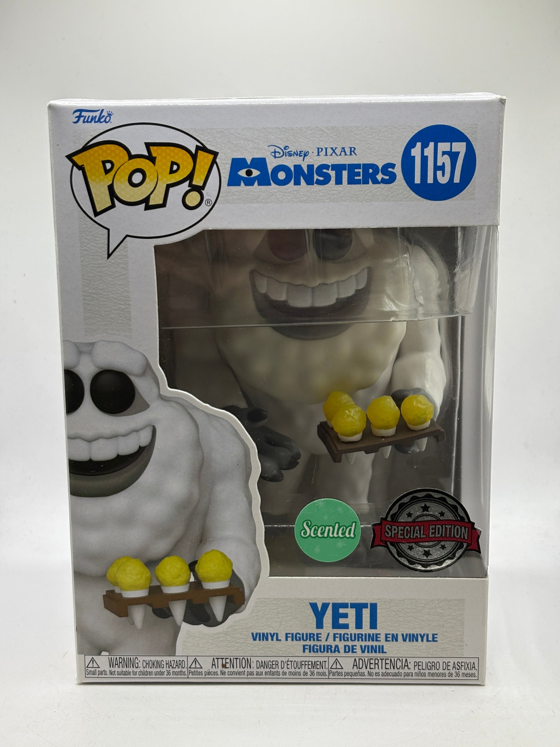 Funko POP! Disney Monsters #1157 Yeti Scented Special Edition image 1