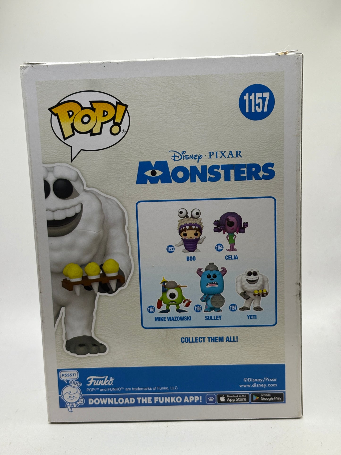 Funko POP! Disney Monsters #1157 Yeti Scented Special Edition