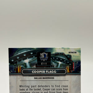 2025-26 Topps Cosmic Chrome Cooper Flagg #ET-11 Silver Refractor Rookie RC FRENLY BRICKS - Open 7 Days