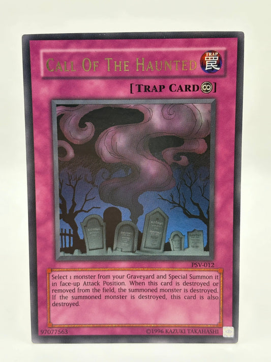 Call of the Haunted PSV-012 (Original Print) - Ultra Rare Yugioh LP FRENLY BRICKS - Open 7 Days